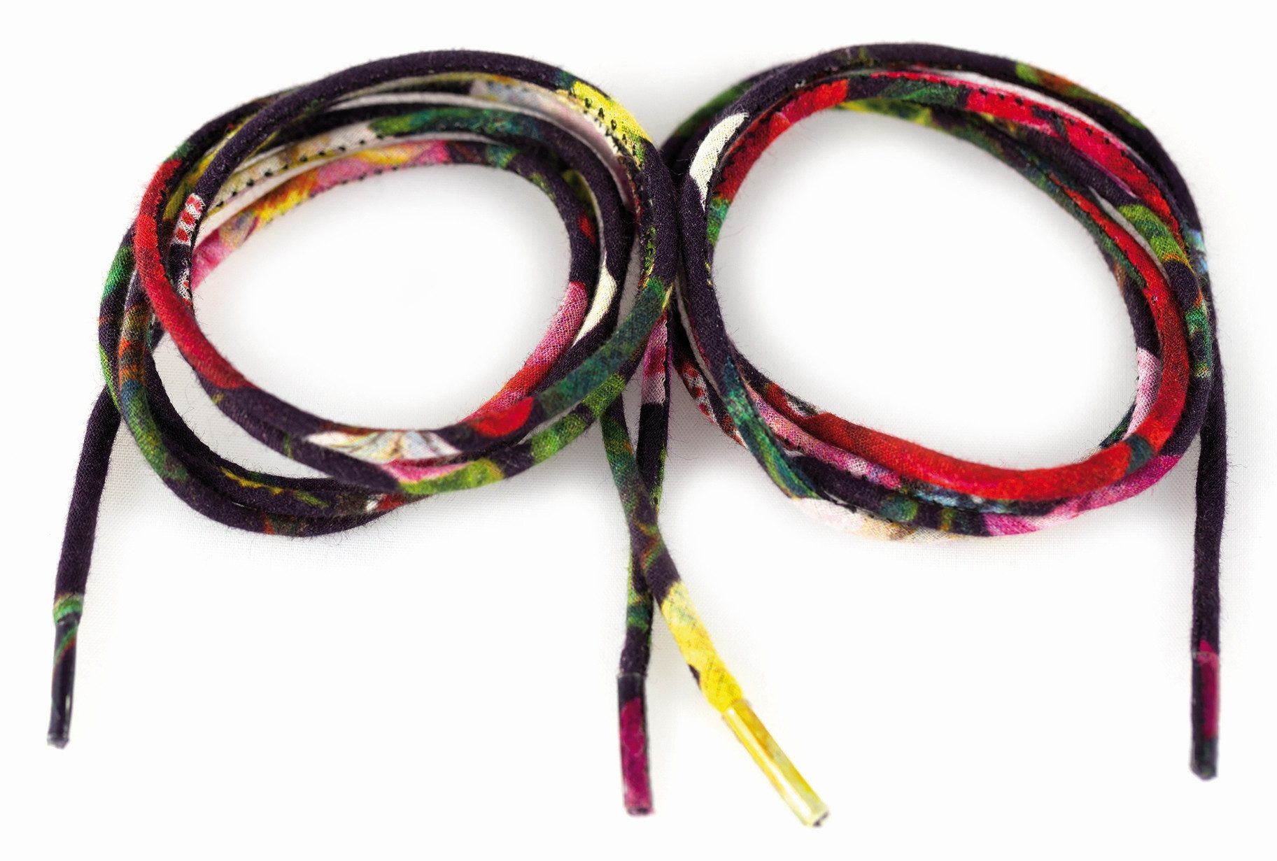 El Puente Schnürsenkel Schnürsenkel "Summer Garden", Handmade, Fair Trade