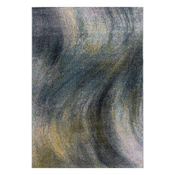 Teppich Teppich für den Flur oder Küche Abstraktes Wellen Design, Stilvoll Günstig, Läufer, Höhe: 8 mm