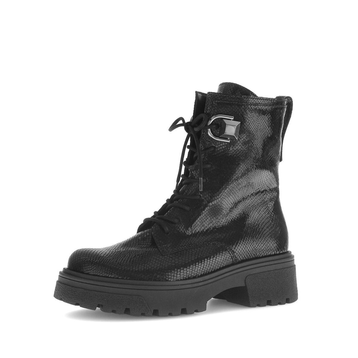 Gabor Biker Boots Leder Reptiloptik Bikerboots günstig online kaufen