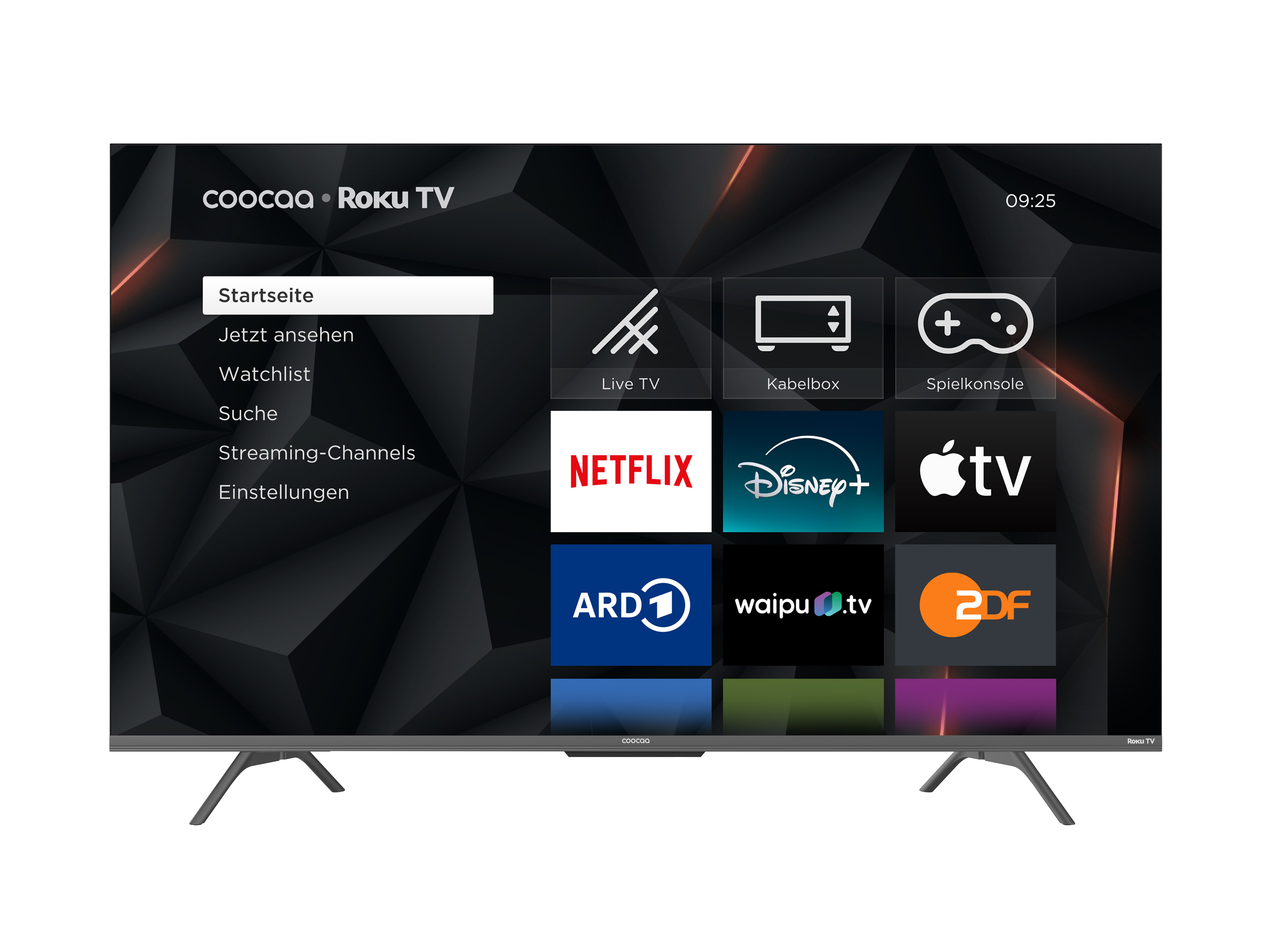 Coocaa 43CRUG50Z LED-Fernseher (108 cm/43 Zoll, HDR, Roku TV, HDR)