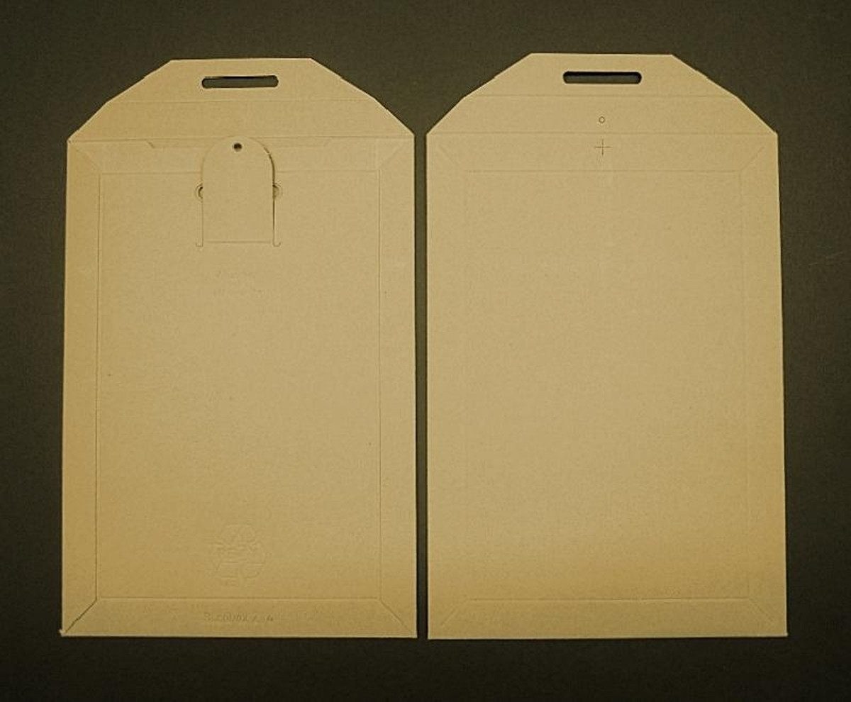 Blanke Briefhüllen Versandtasche Vollpapptaschen B4 500g/qm ohne VE=100 Stück.