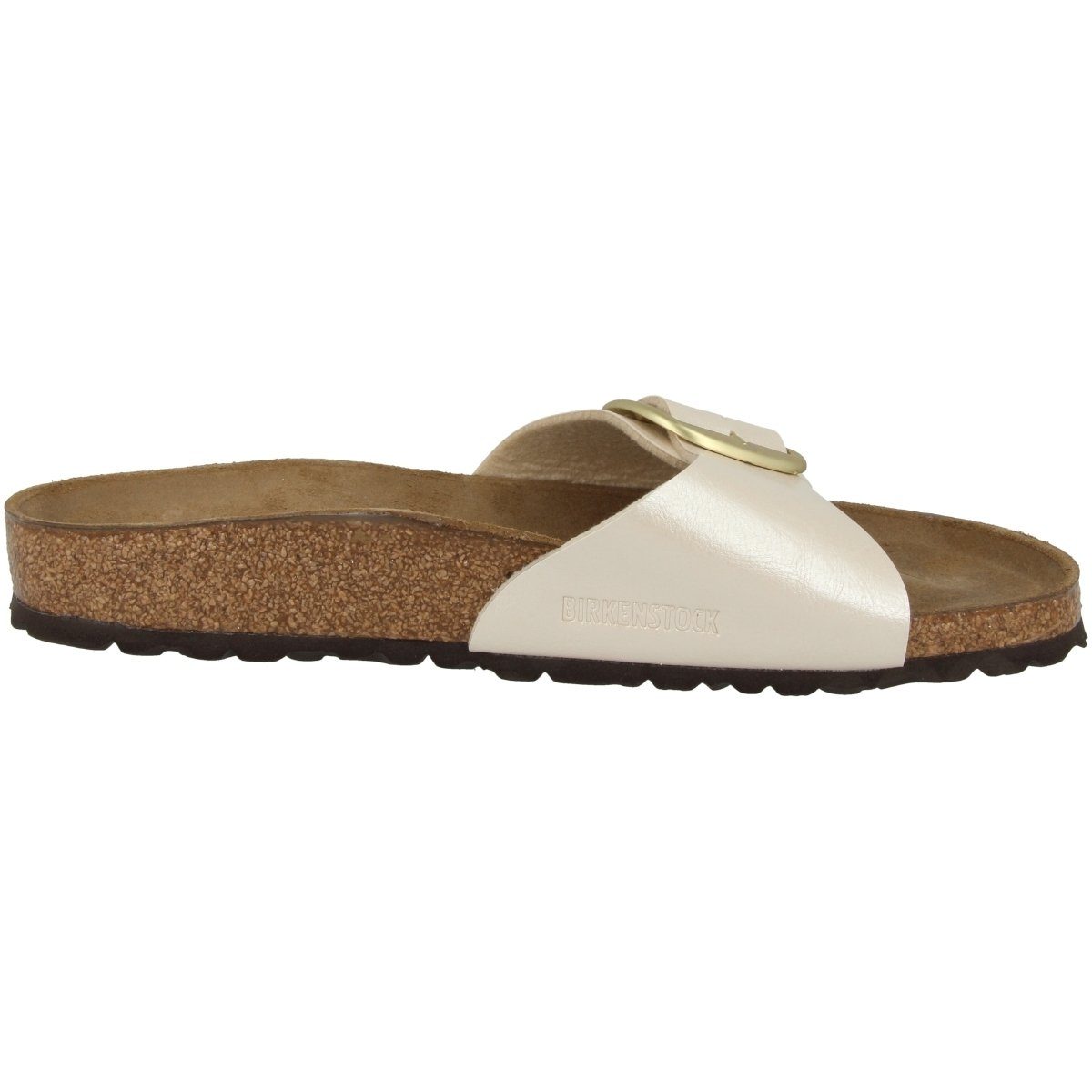 Birkenstock Madrid Big Buckle Birko-Flor schmal Damen Sandale Sandaletten, Sommerschuhe, Badeschuhe, Riemchen, Schlappen