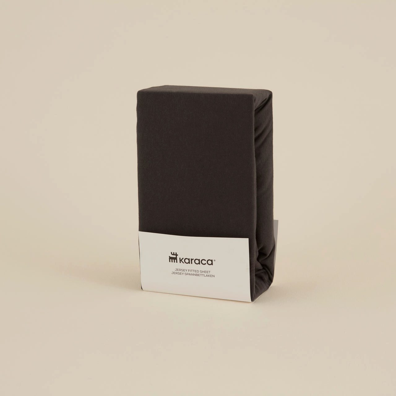 Karaca Bett-Set Karaca Home Jersey Spannbettlaken, 180x200+30 cm, Anthrazit