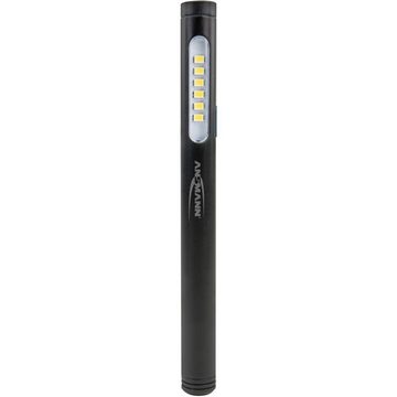 ANSMANN® LED Taschenlampe »Penlight« (PL130B · 2× Micro AAA Batterien · Bedienungsanleitung), Penlight