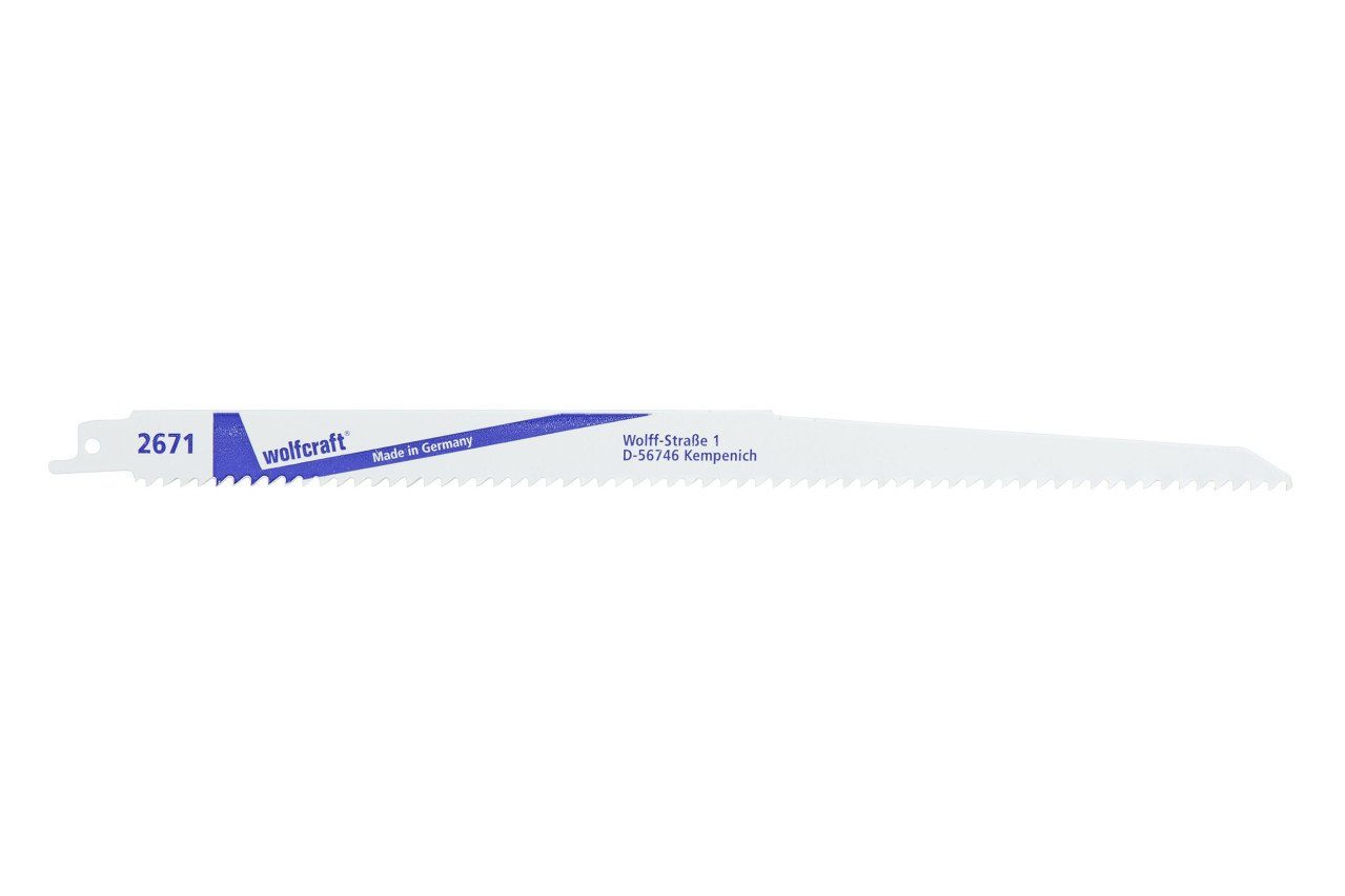 Wolfcraft Säbelsägeblatt Wolfcraft Säbelsägeblatt 280 mm Bi-Metall