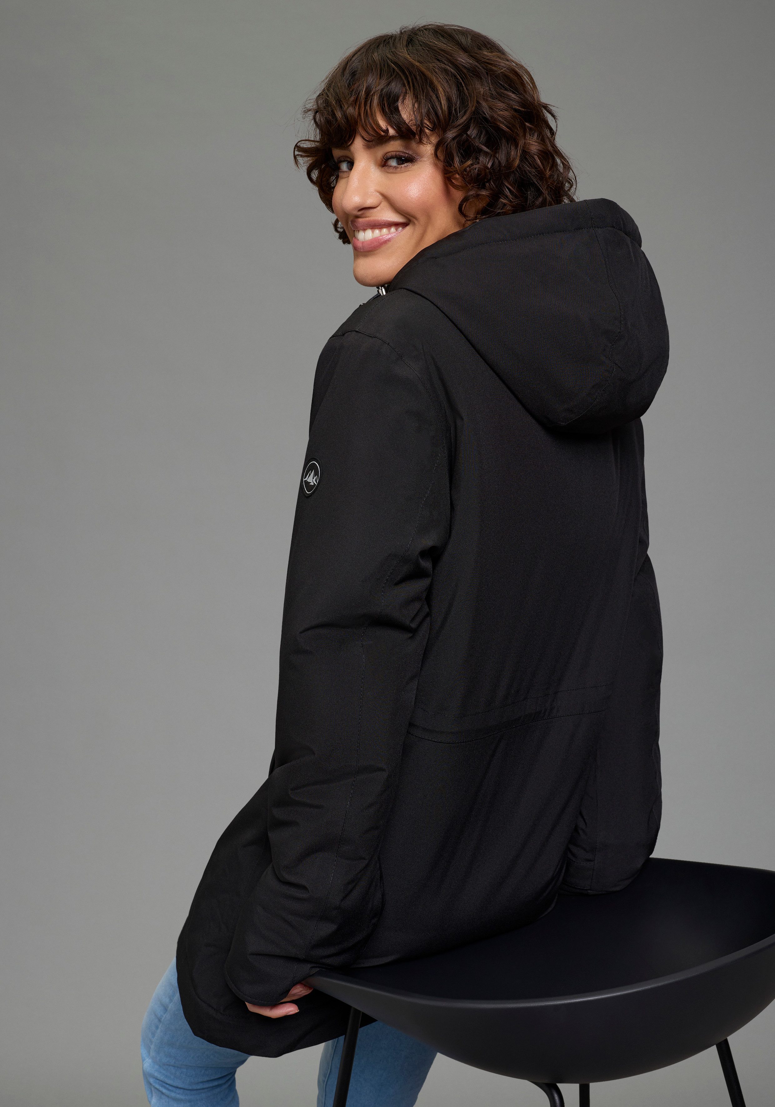 Polarino Funktionsjacke Wärmend, winddicht, wasserabweisend, Übergangsjacke günstig online kaufen