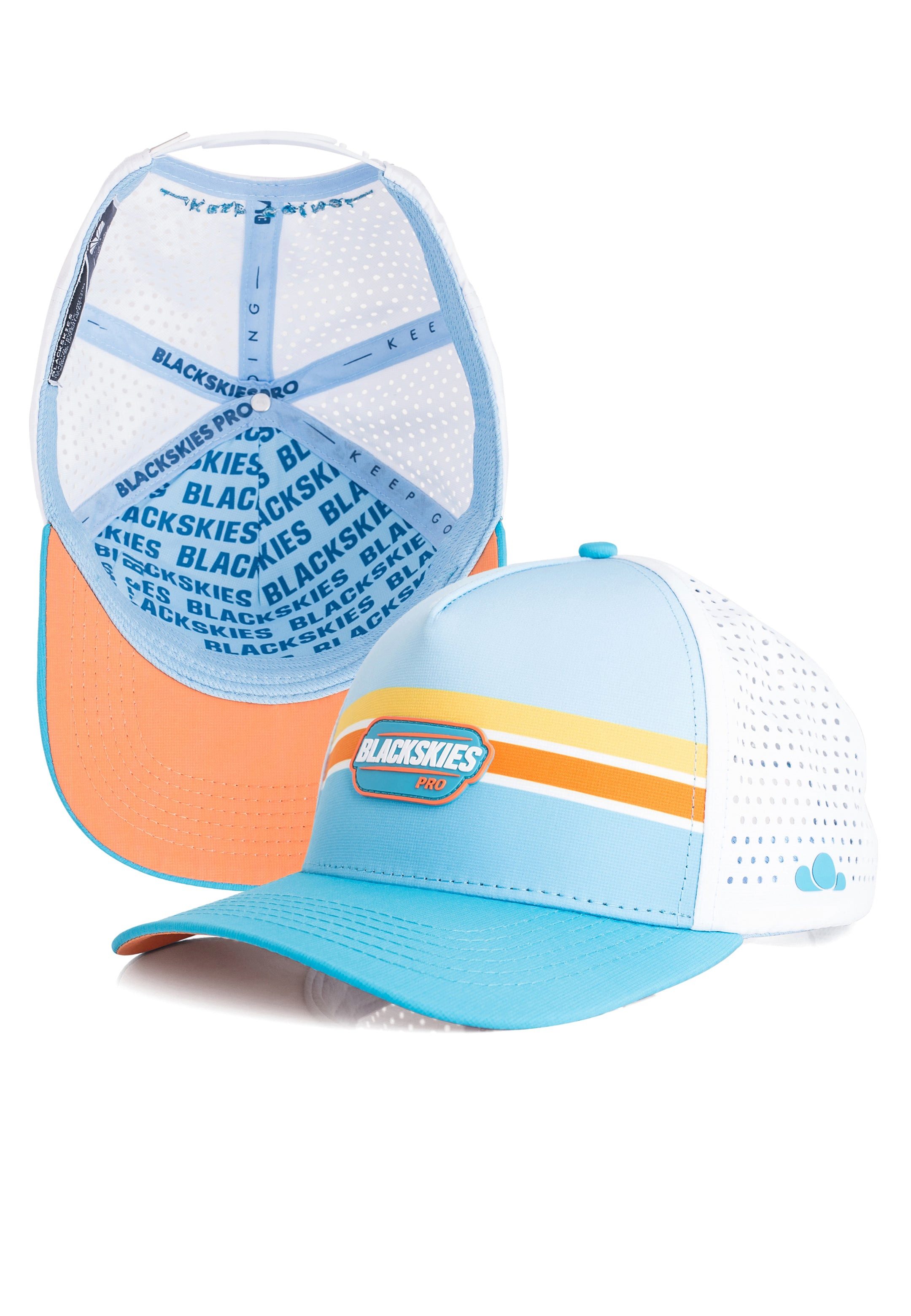 Blackskies Baseball Cap Pro Flow Sports Performance Cap Surfside Blue