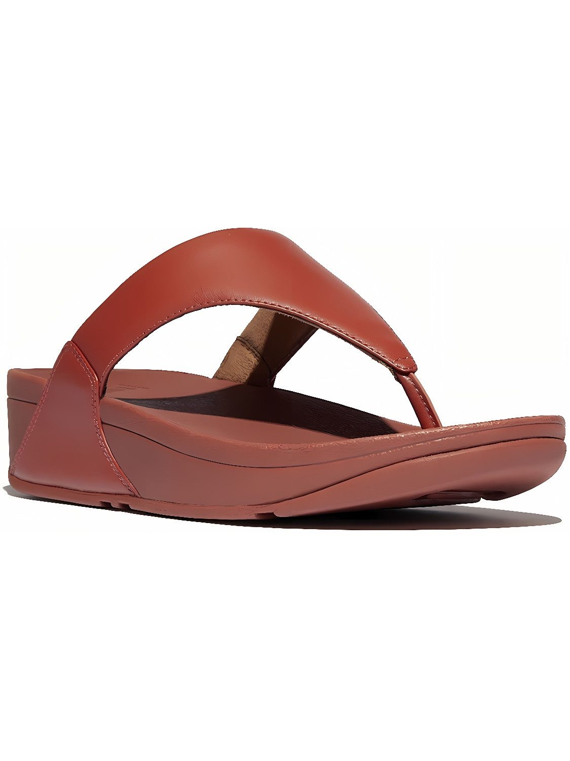 Lulu Leather Toepost Sandale