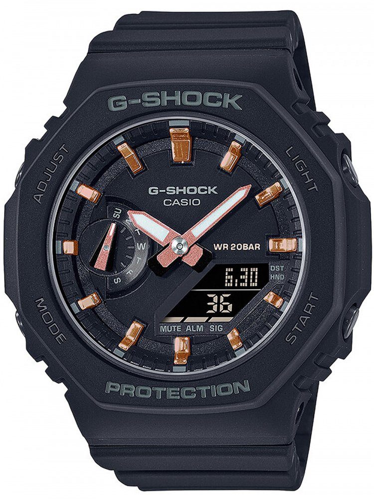 CASIO G-SHOCK Chronograph GMA-S2100-1AER, Automatischer Kalender