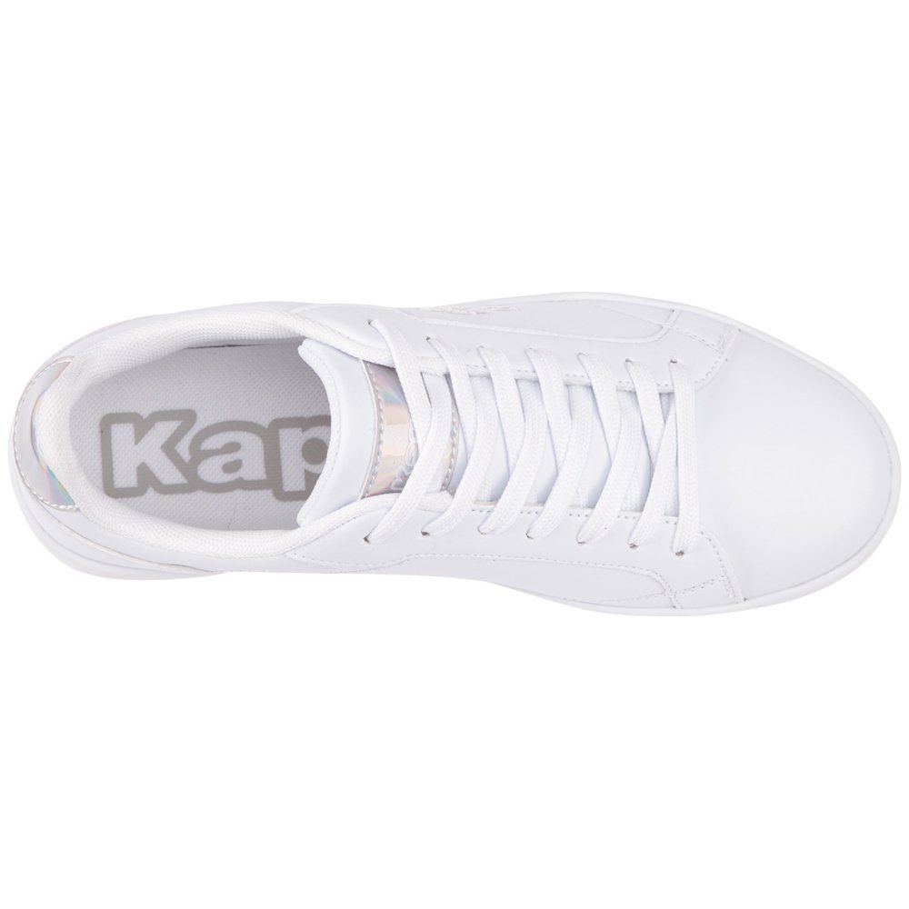 trendy Applikationen mit white-multi Kappa Sneaker