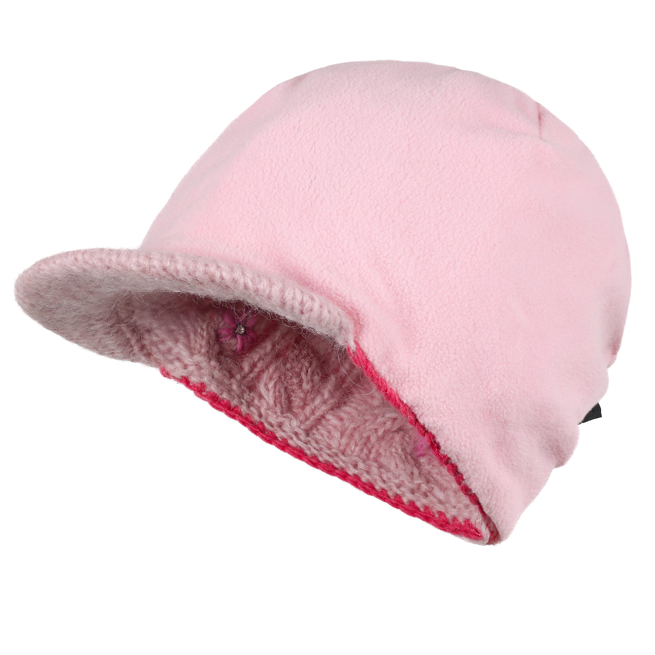 McRon Strickmütze Wollmütze mit Schirm Modell Chantal mit Schirm günstig online kaufen