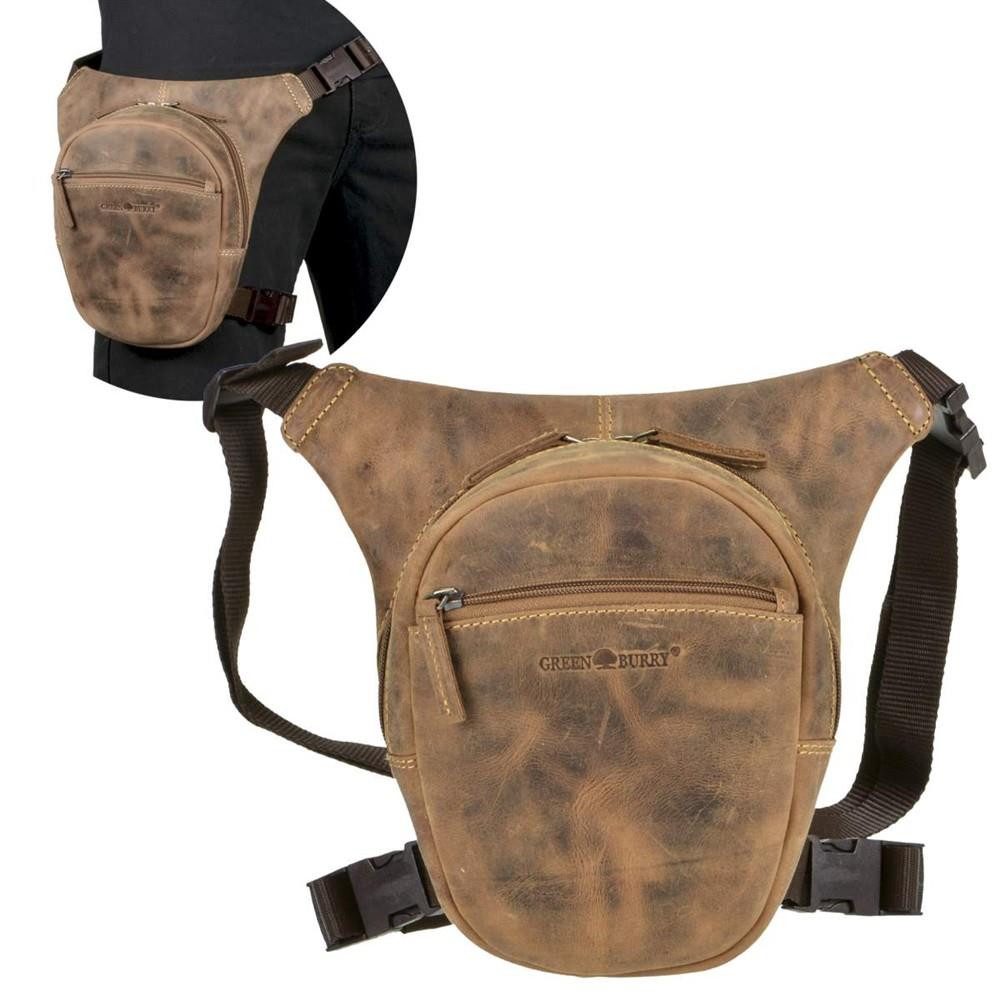 Greenburry Gürteltasche Legbag, Bikertasche, für Motorradfahrer Biker