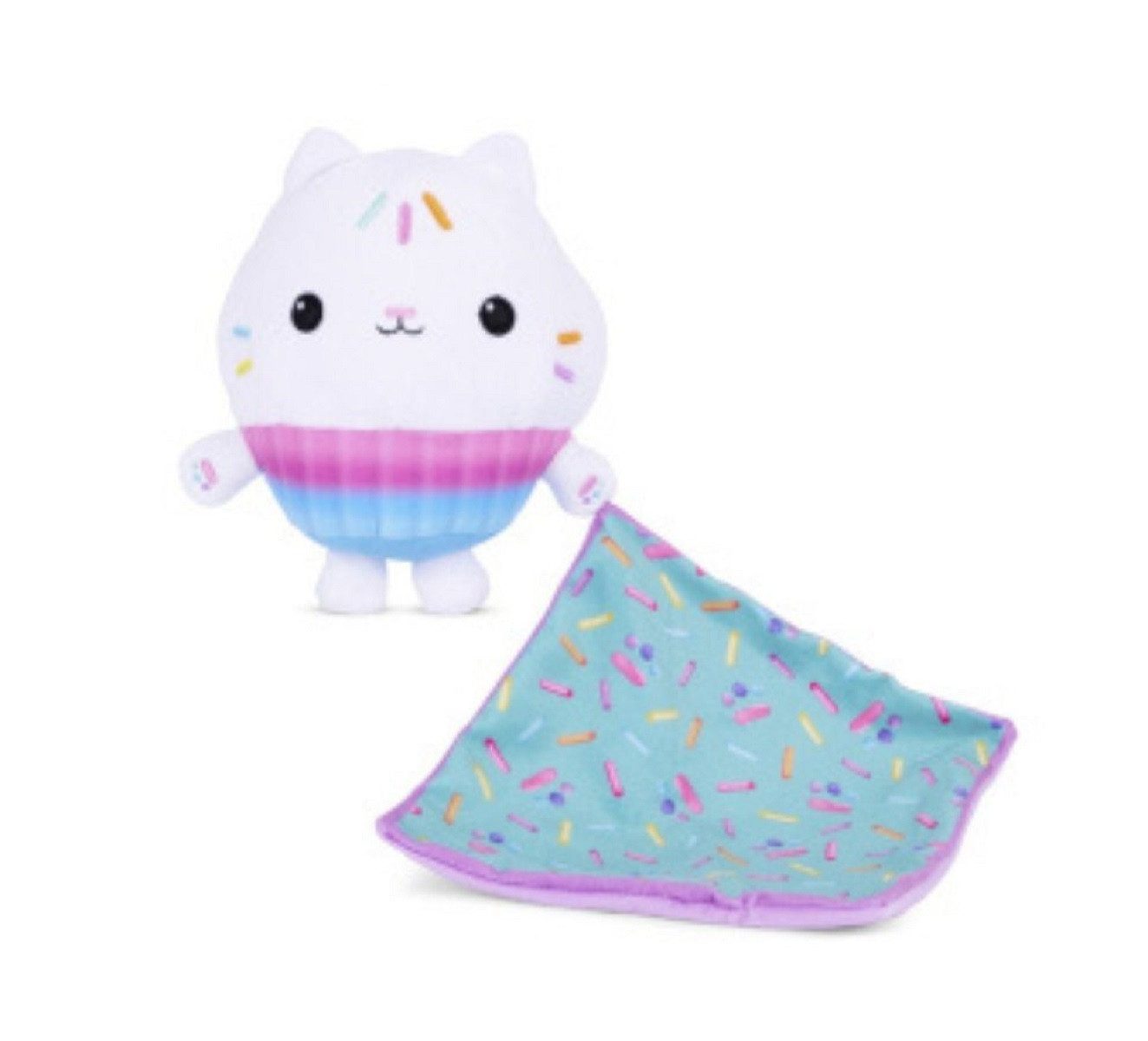 Gabby's Dollhouse Kuscheltuch Kinder Plüschfigur Schmusefreund Geschenkidee Blaue Tuch, (1-tlg)