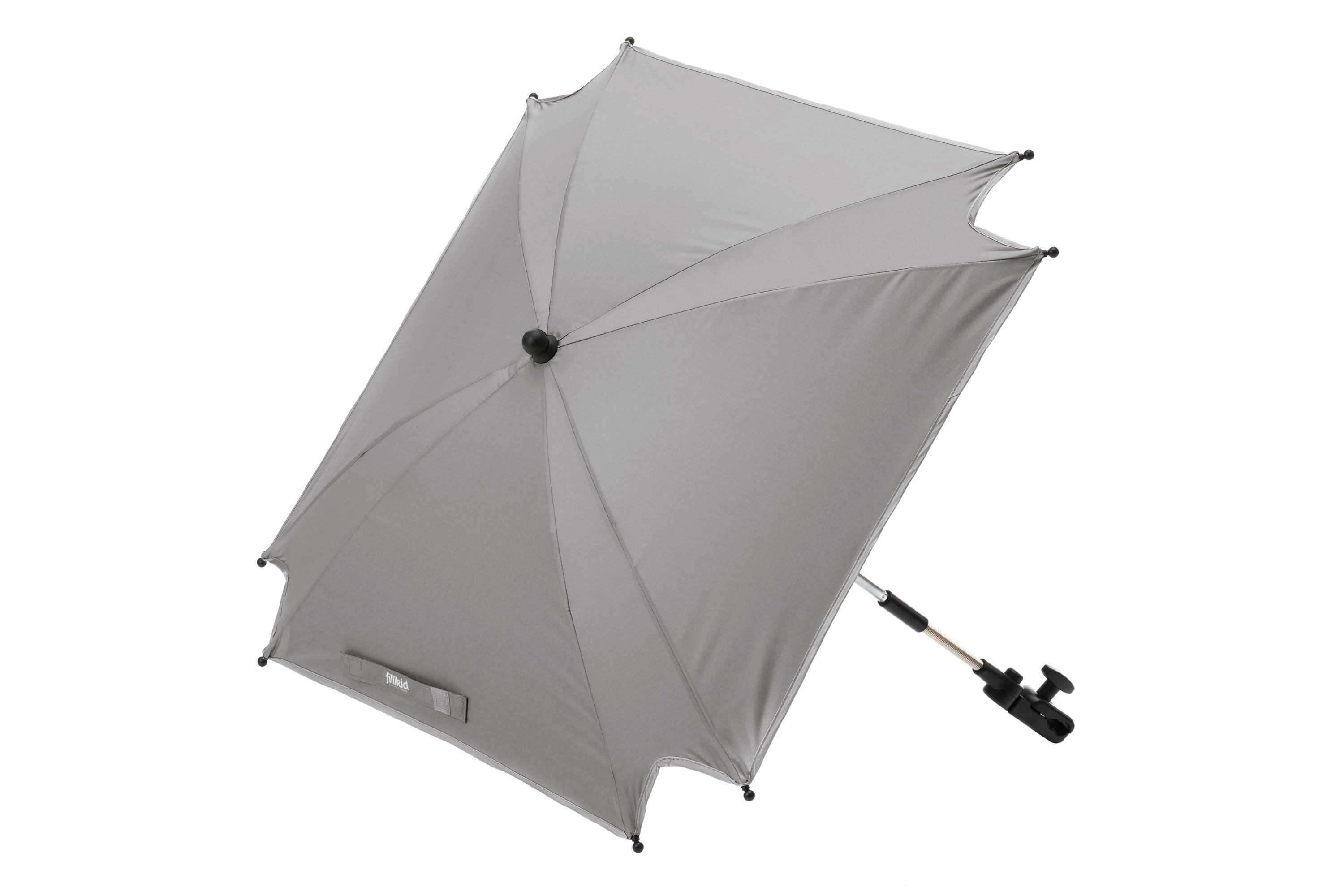 Fillikid Kinderwagen-Sonnenschutzhülle Sonnenschirm XL Exklusiv Sonnenschutz für Kinderwagen & Buggy, UV Schutz 50+, abnehmbare Universalhalterung, Wasserdicht, passend