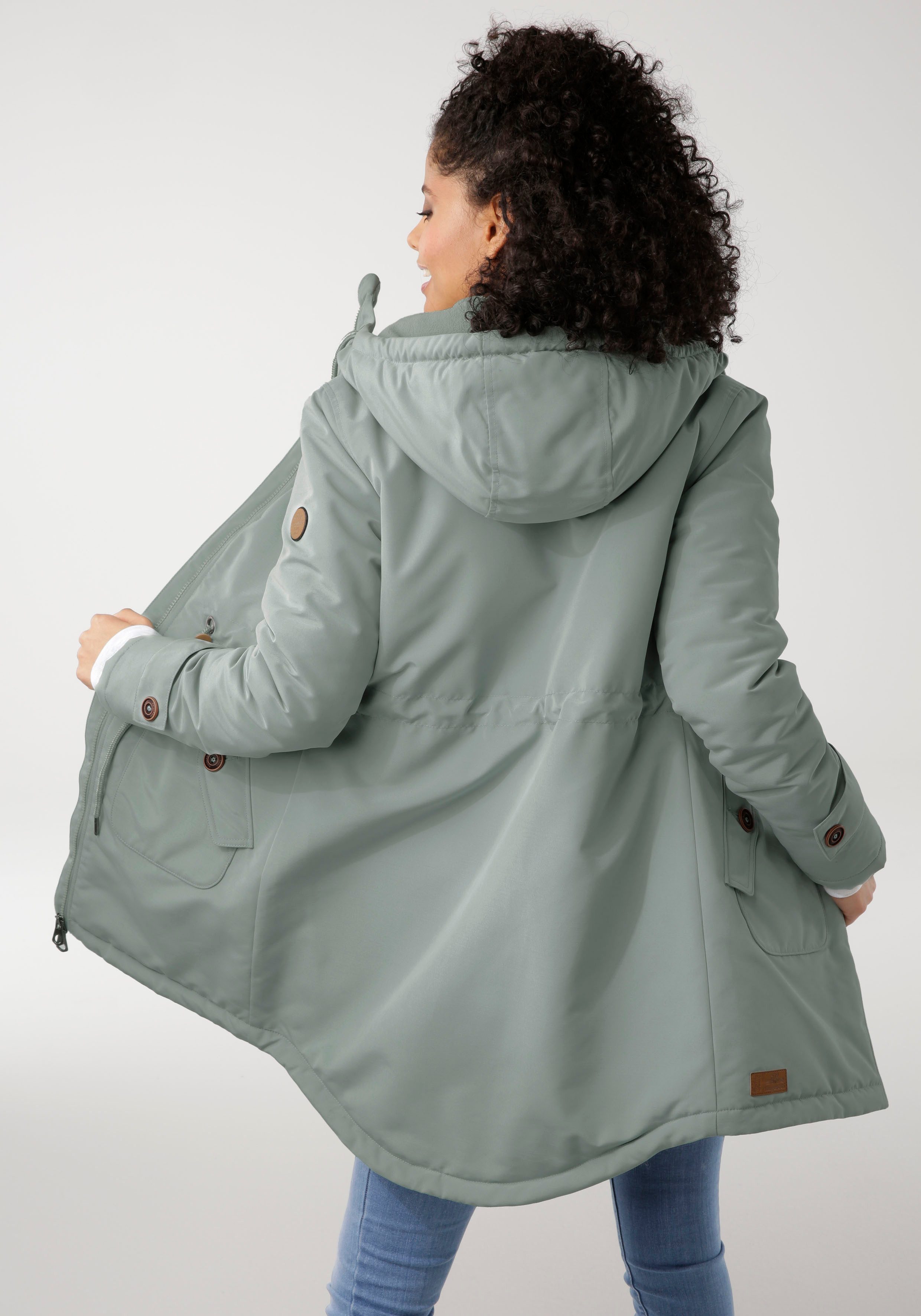 KangaROOS Winterjacke mit Fleece-Fütterung günstig online kaufen