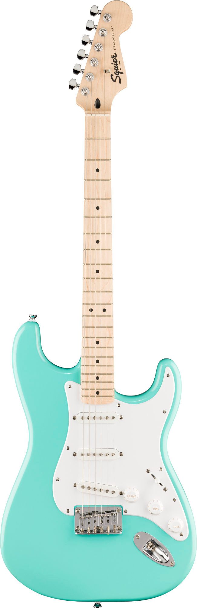 Squier E-Gitarre Sonic Stratocaster HT Sea Foam Green, Stratocaster
