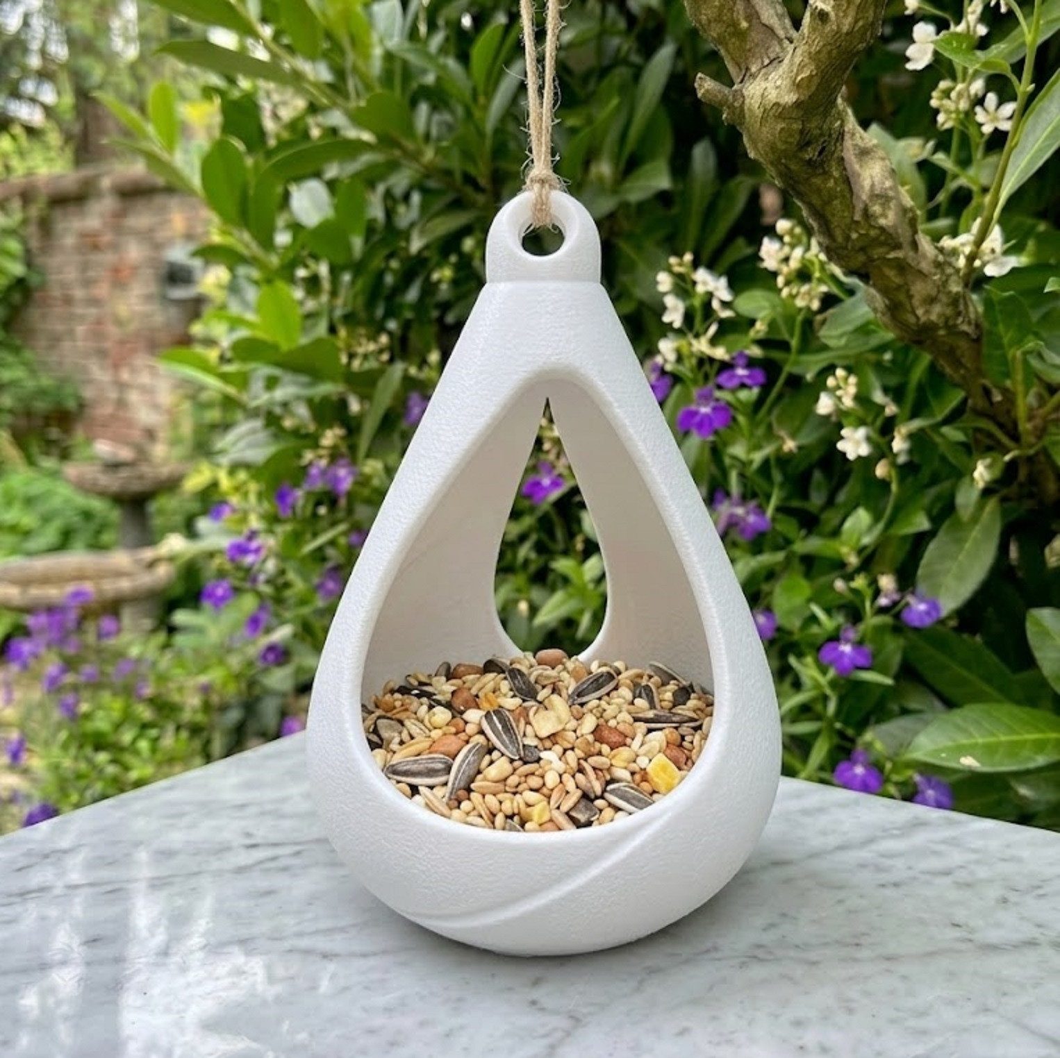 Mimaro Vogelhaus Vogelhaus Futterstelle Vogelfutterstelle – wetterfest