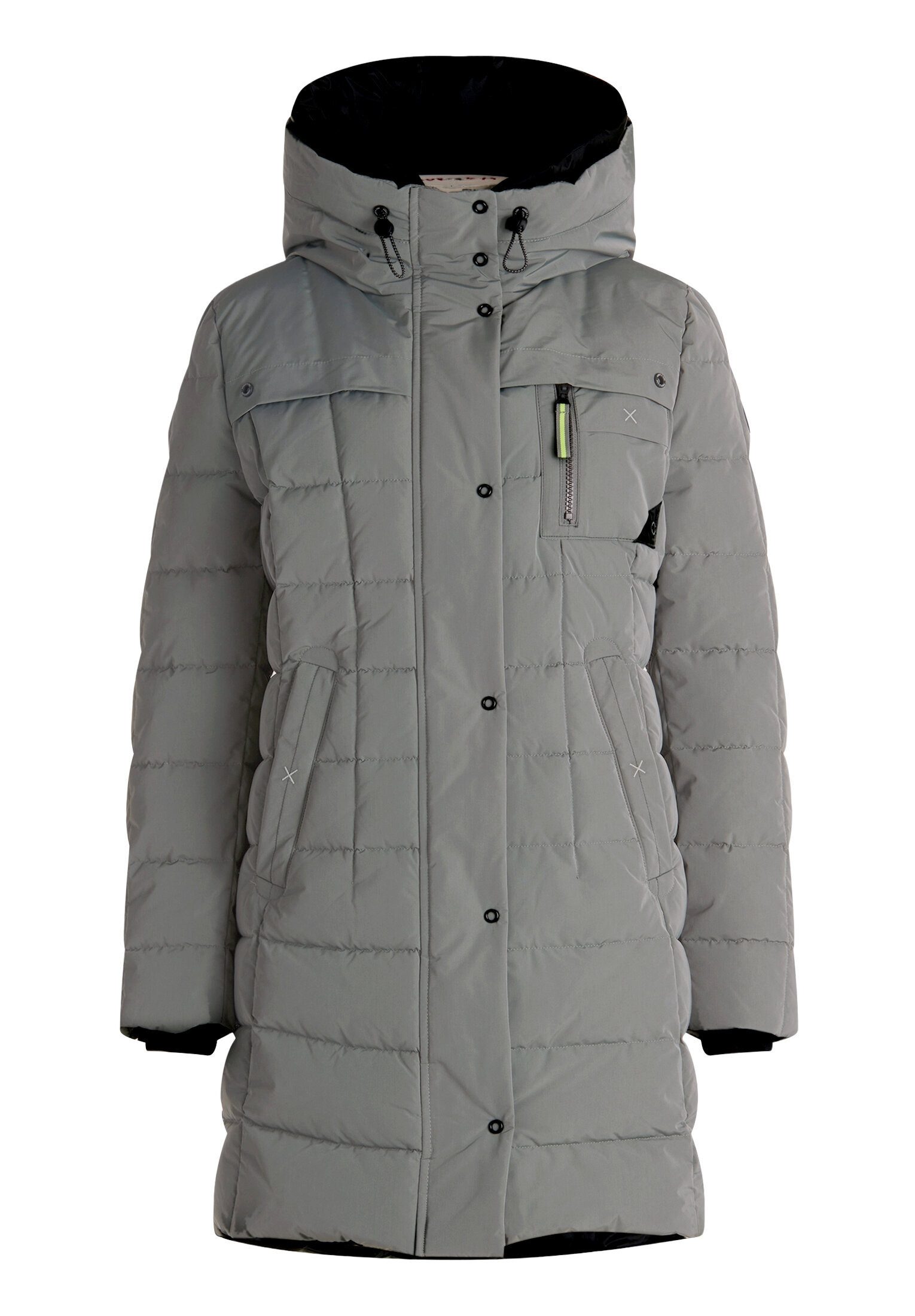 Amber & June Winterjacke Damen mit Kapuze