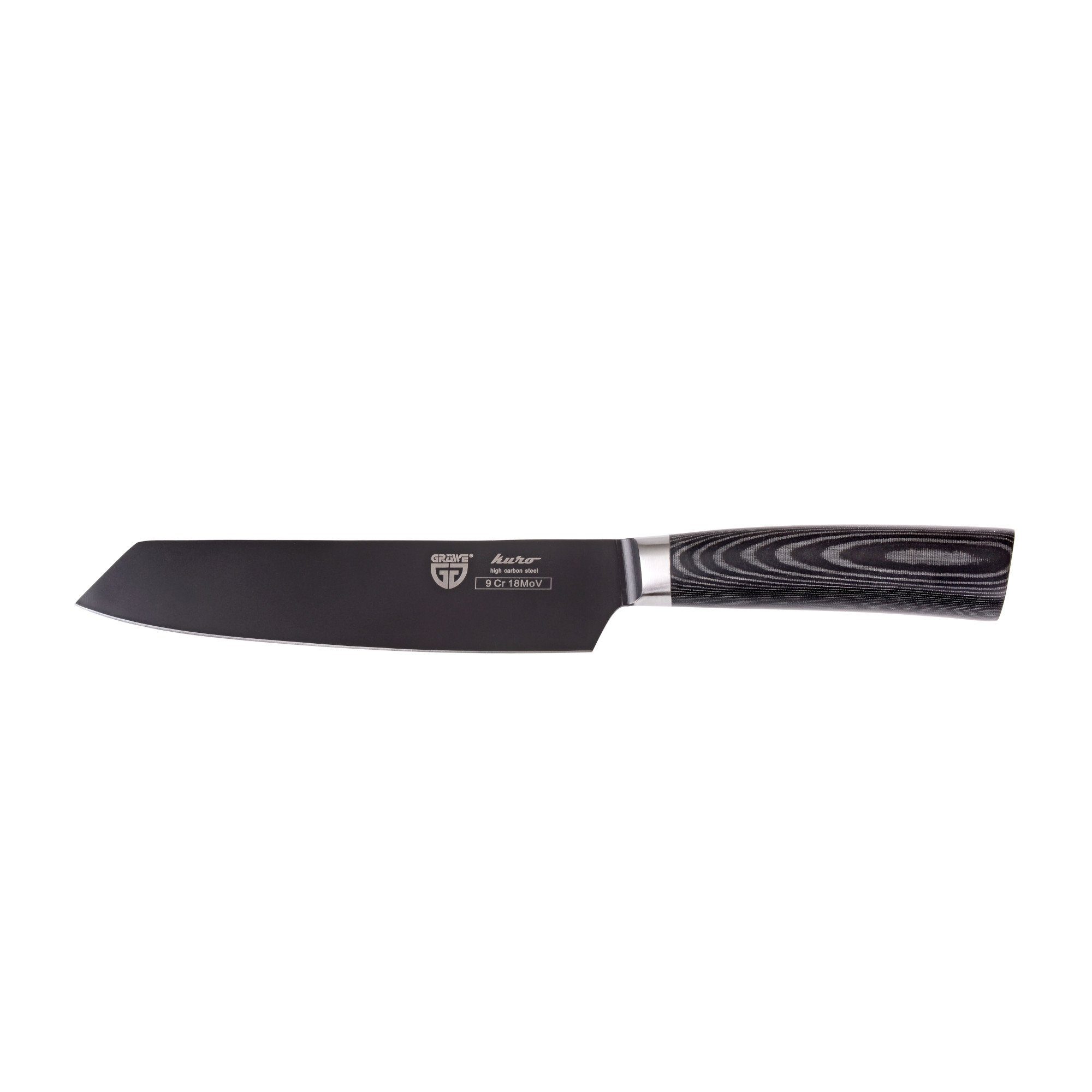 Kochmesser GRÄWE Trimmer schwarz Kuro