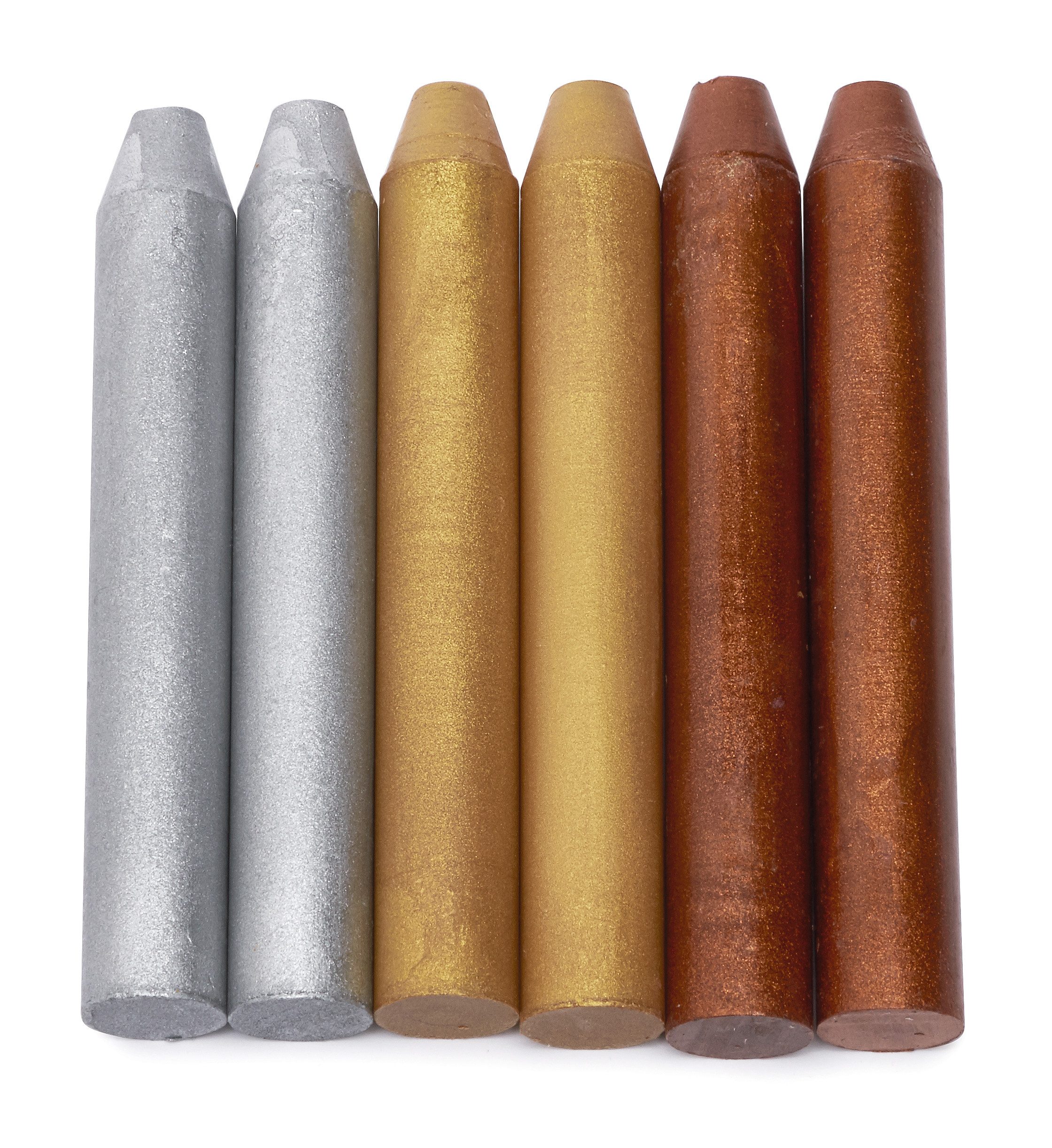 Wachsmalstift Encaustik Wachsstifte-Set Metallic