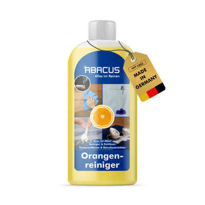 ABACUS Orangenreiniger Orange Reiniger Fleckenentferner Fettlöser Allzweckreiniger (Super Fettlöser, [- Geruchsvernichter Extrem Kraftvoll)