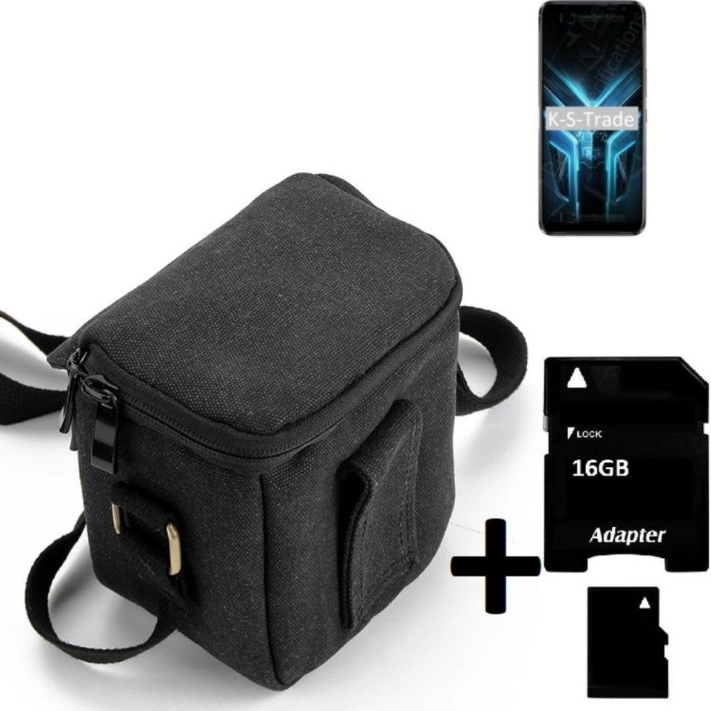 K-S-Trade Kameratasche für Sony ZV-1, Umhängetasche Schulter Tasche  Tragetasche Kameratasche Fototasche