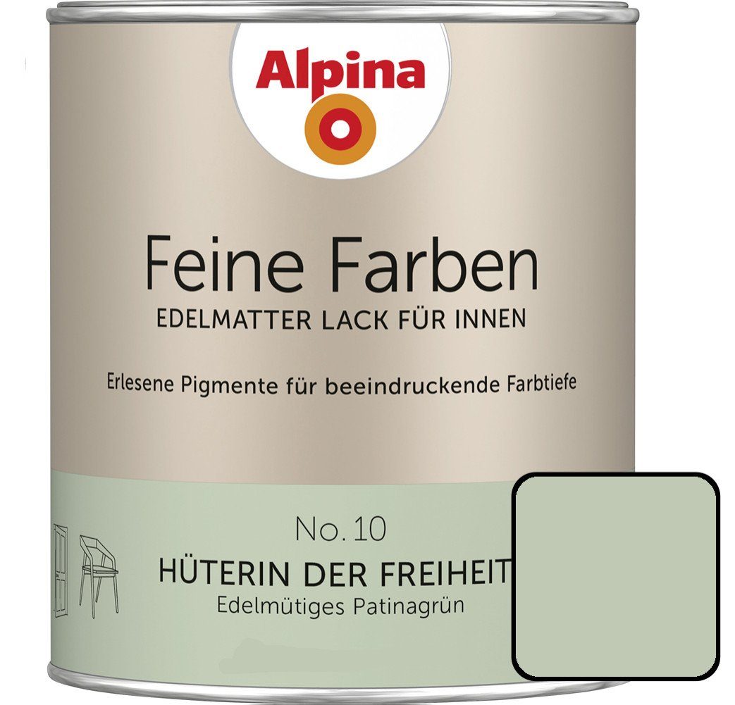 Alpina Wandfarbe Alpina Feine Farben Lack No. 10 Hüterin der. € 24,29, (€ 32,39 pro 1 l).