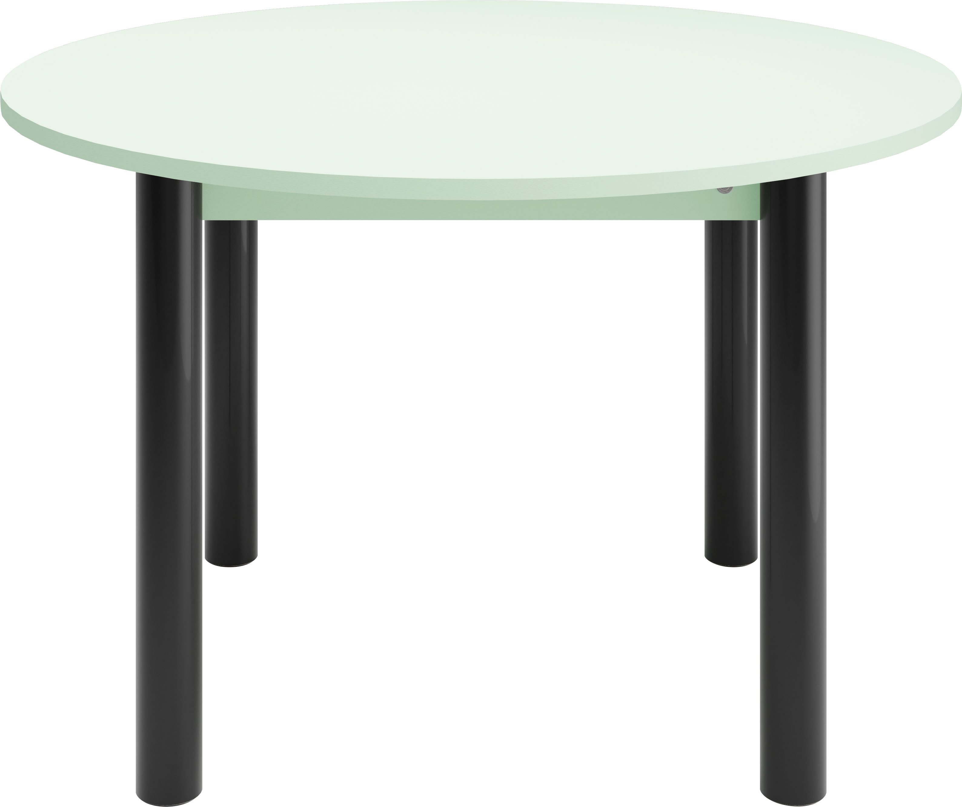 TOM TAILOR HOME Esstisch COLOR TABLE (1-St), Esstisch, 4-Fuß, 3 Größen, 3 Dekorfarben, 4 Fußfarben, ABS-Kante
