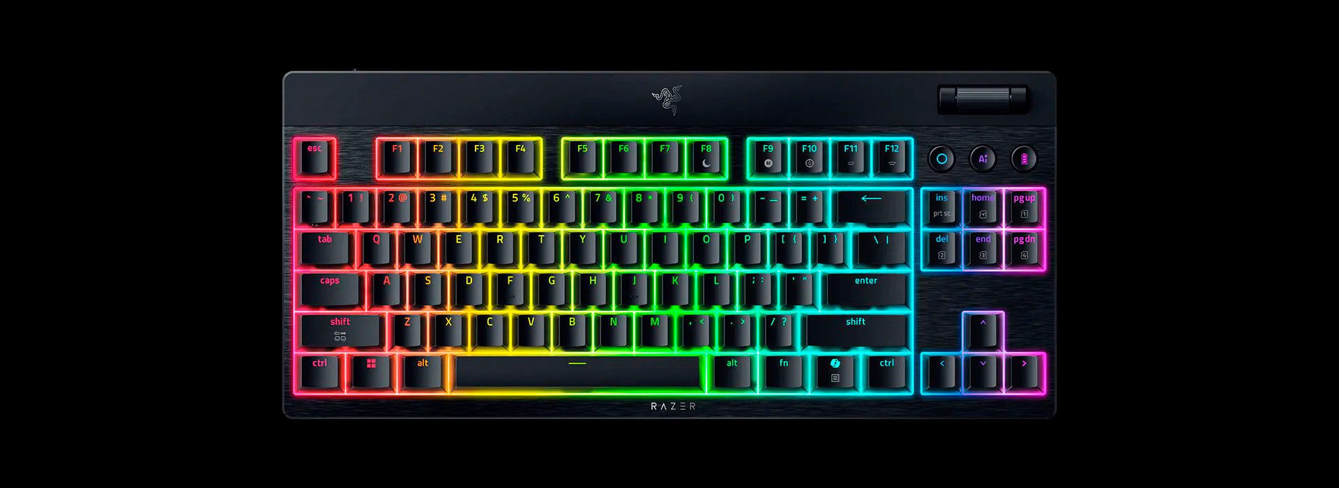 RAZER BlackWidow V4 Low Profile TKL HyperSpeed Gaming-Tastatur