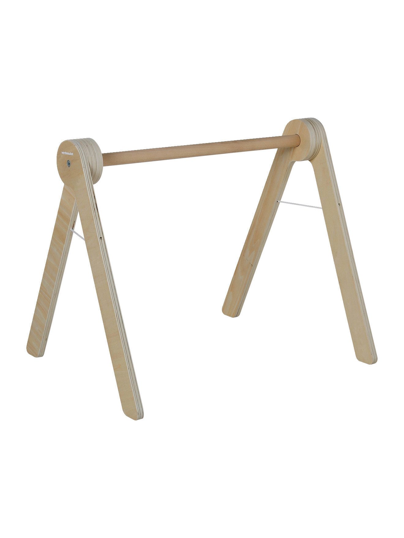 Krabbeldecke Baby Spielbogen Holz FSC®, ohne Spielzeug, vertbaudet