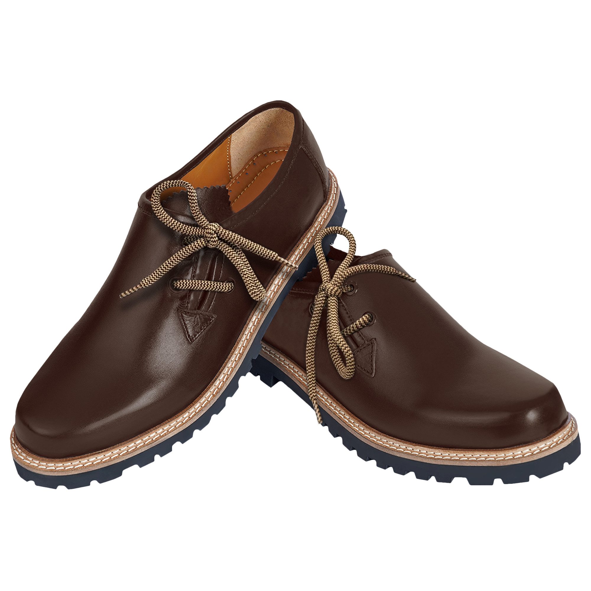 German Wear GW1801-GL Haferlschuh Haferlschuhe Trachtenschuhe aus Glattleder Original-Handmachart