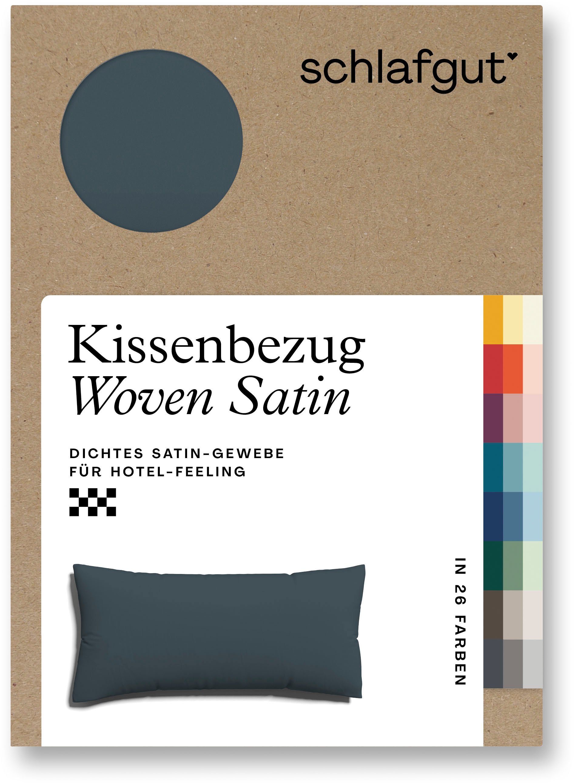 Schlafgut Kissenbezug Woven Satin aus Mako-Baumwolle, günstig online kaufen