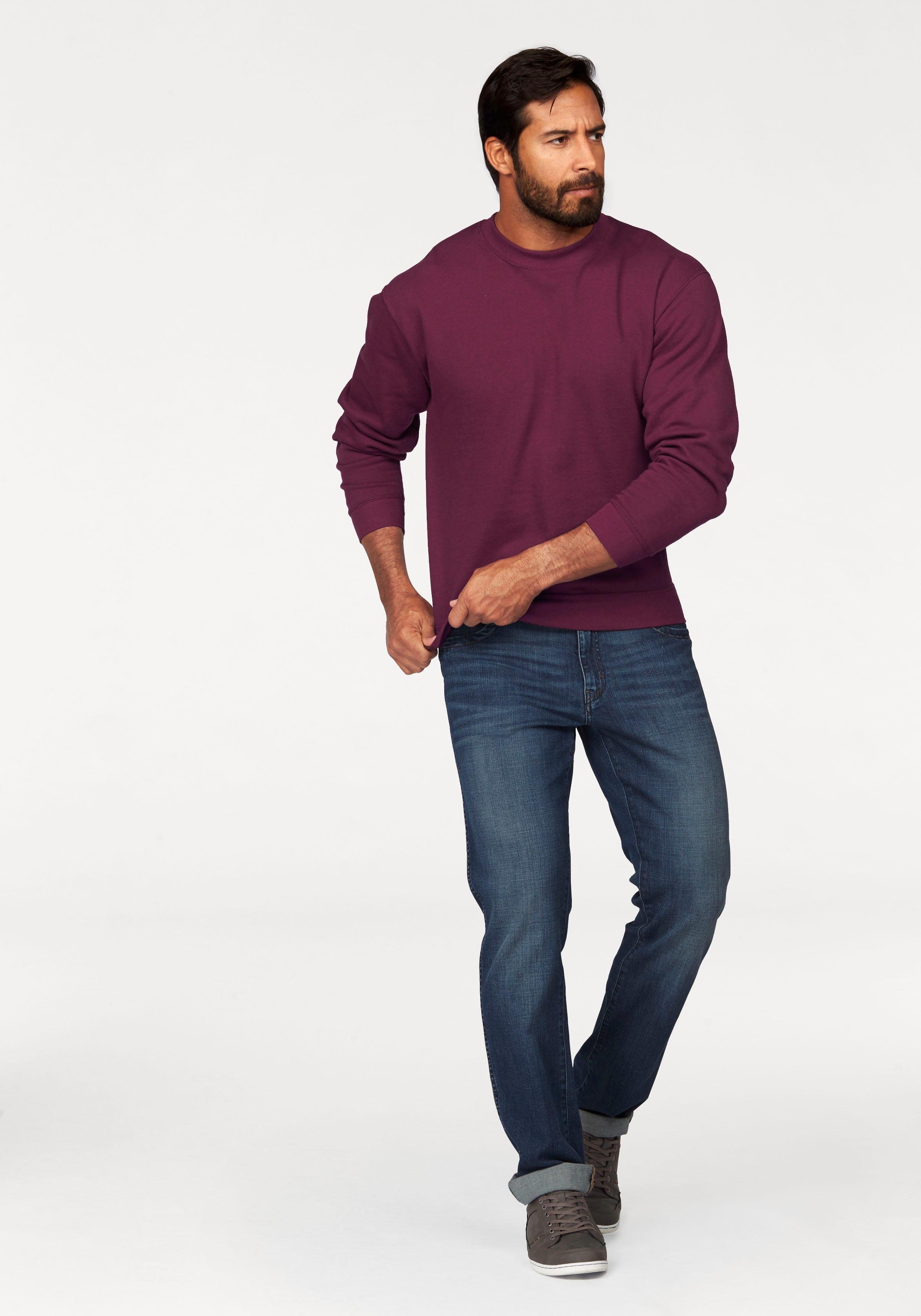 Fruit of the Loom Sweatshirt im unifarbenen Design – Bild 4 von 5