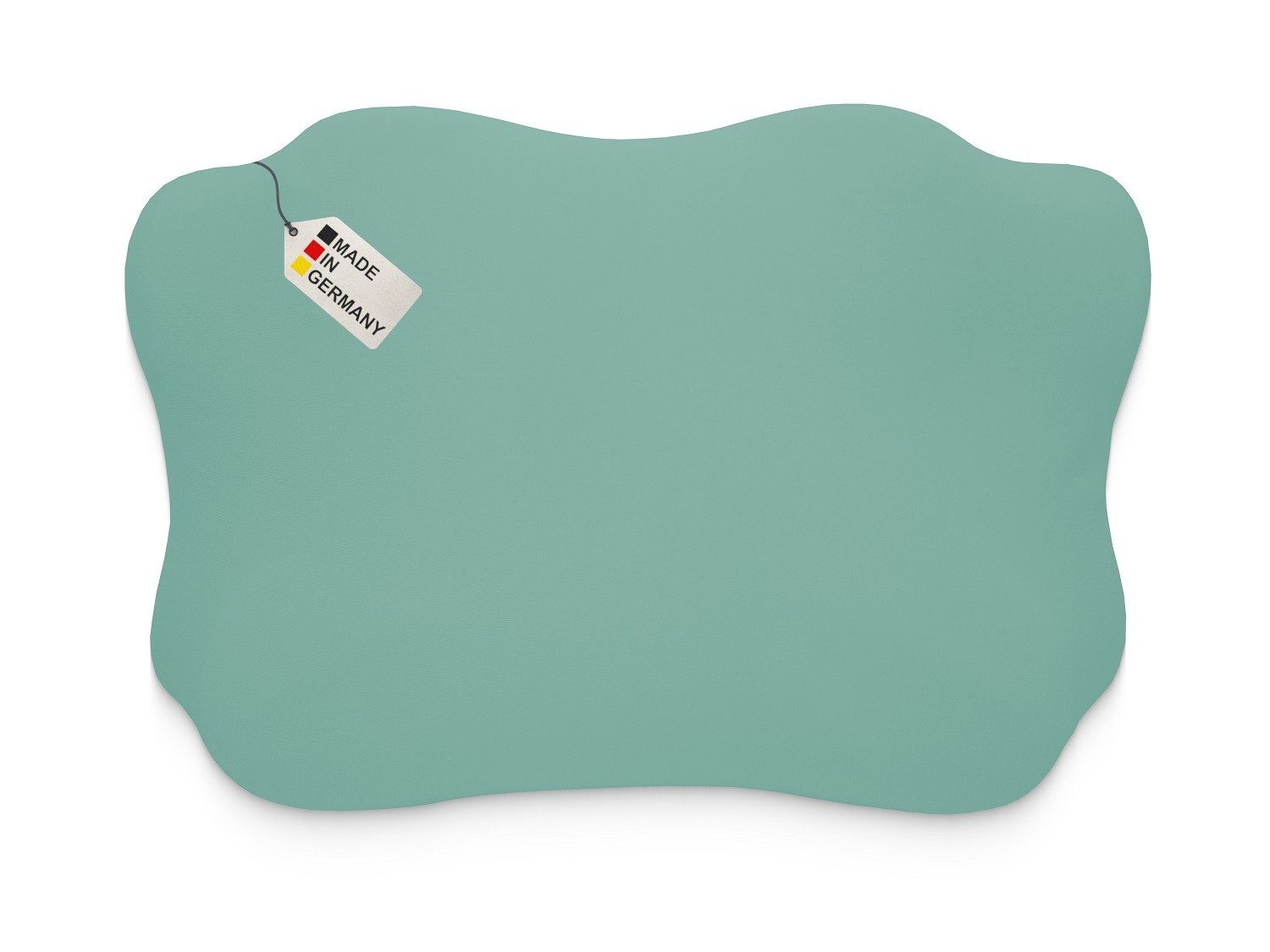 DUKAL Kissenbezug passend für Glückstoff (Ergo) / DOMANA / Zibroges Nackenkissen, (1 Stück), aus hochwertigem Doppel-Jersey, mit Spannumrandung, Made in Germany