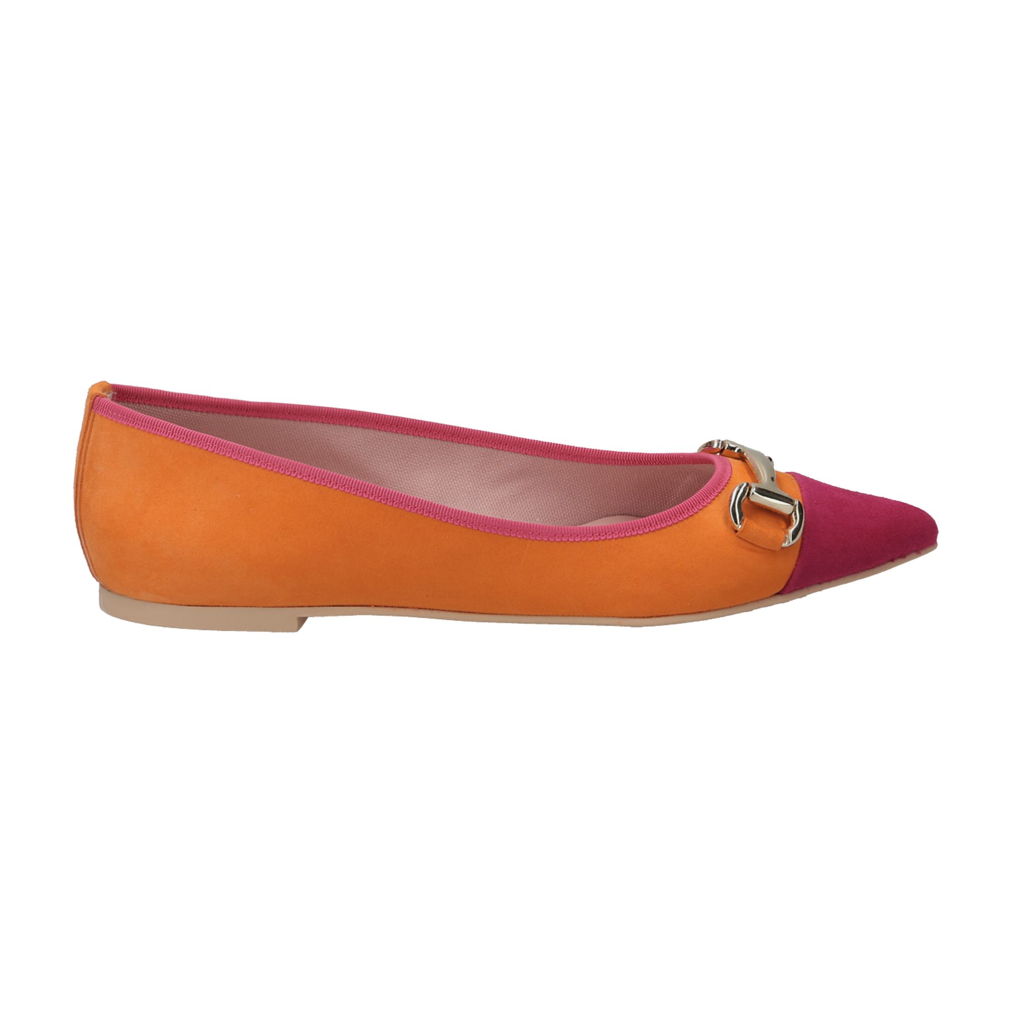 Pretty Ballerinas Pretty Ballerinas 50.101 ANGELIS TIGER, Ballerina, Orange, Damen Ballerina