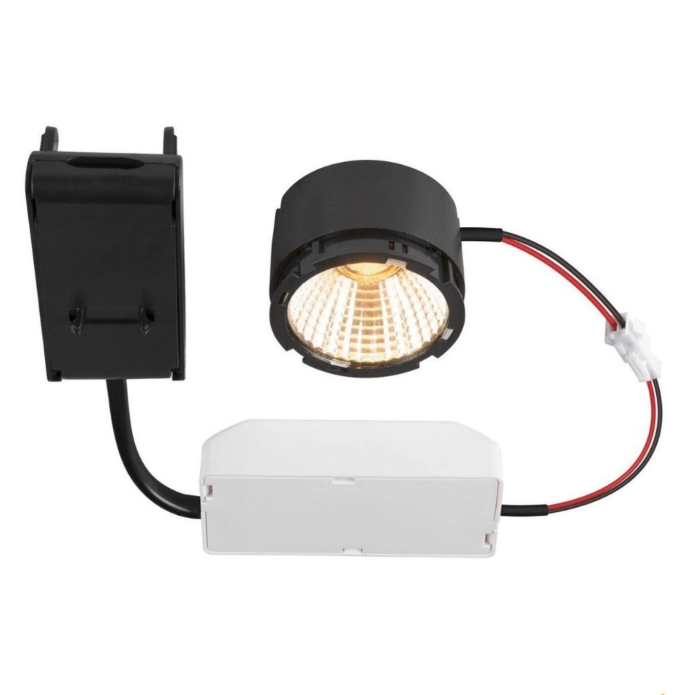 SLV Einbauleuchte LED Deckeneinbauleuchte New Tria in Schwarz 8,3W 750lm rund, LED