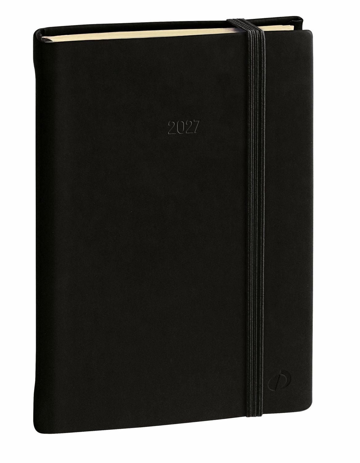 Quo Vadis Wandkalender Daily 17 PREST vz ML Silk schwarz El 2027