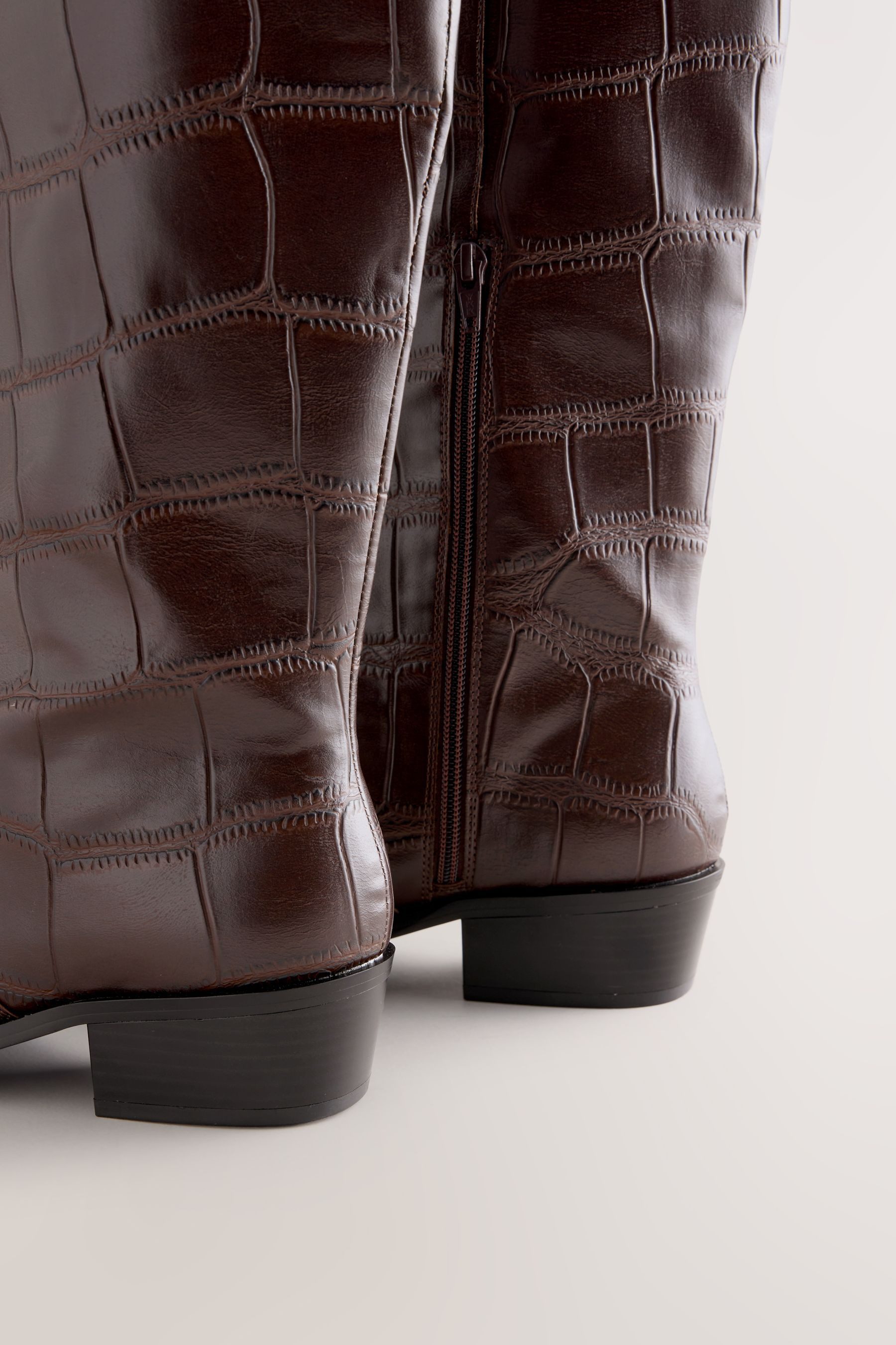 Next Forever Comfort® Kniehohe Stiefel in Karreeform Stiefel (1-tlg)