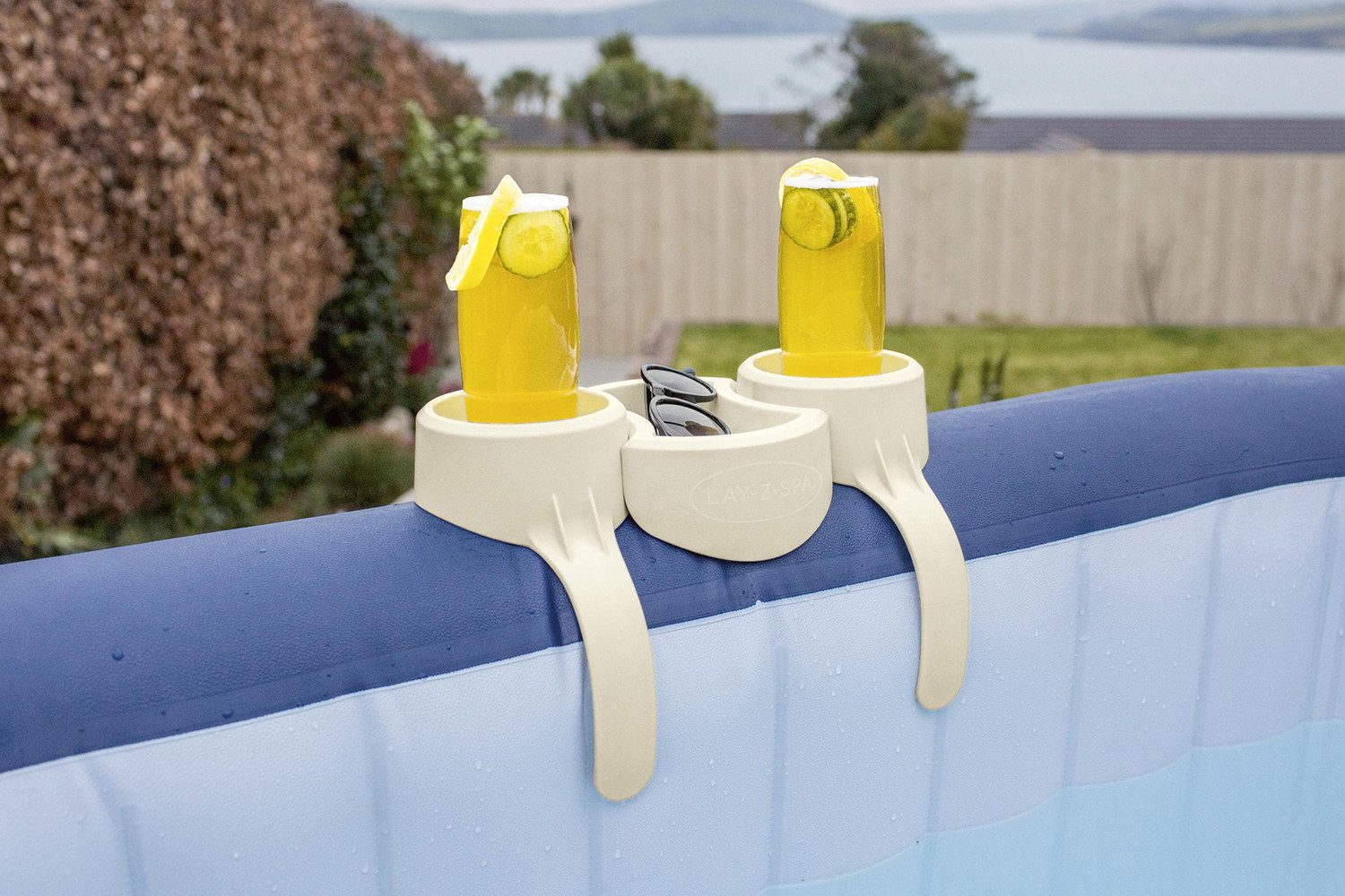 Flaschenhalter LAY-Z-SPA® Xtras Getränkehalter-Set 35 x 23,2 x 20,5 cm, (Packung, Für LAY-Z-SPA® Whirlpools)