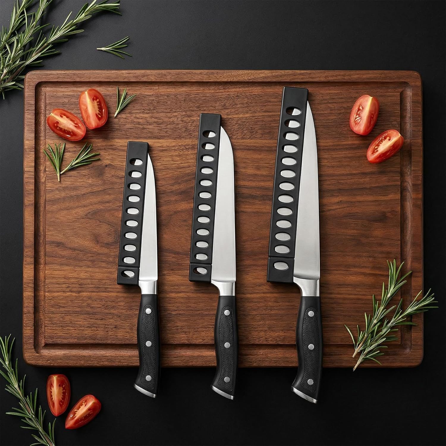 FELIXLEO Messerblock Messerschutz Set 20 Stueck Klingenschutz fuer Kuechenmesser (1tlg)
