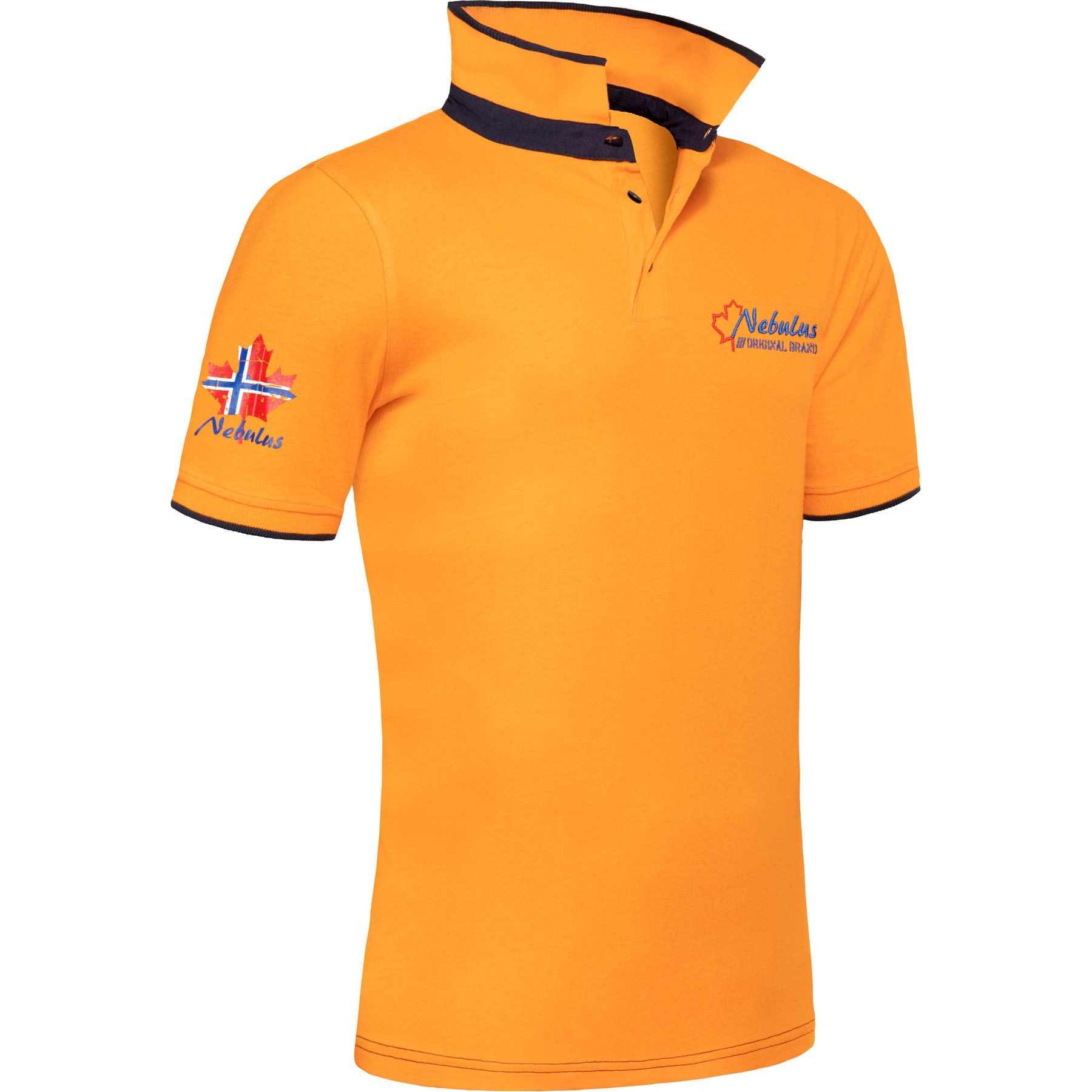 Poloshirt JANDER, P4988 - Herren, orange, S