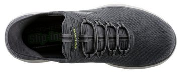 Skechers SUMMITS- Slip-On Sneaker Freizeitschuh mit Slip Ins-Fersenpart für einen leichten Einstieg