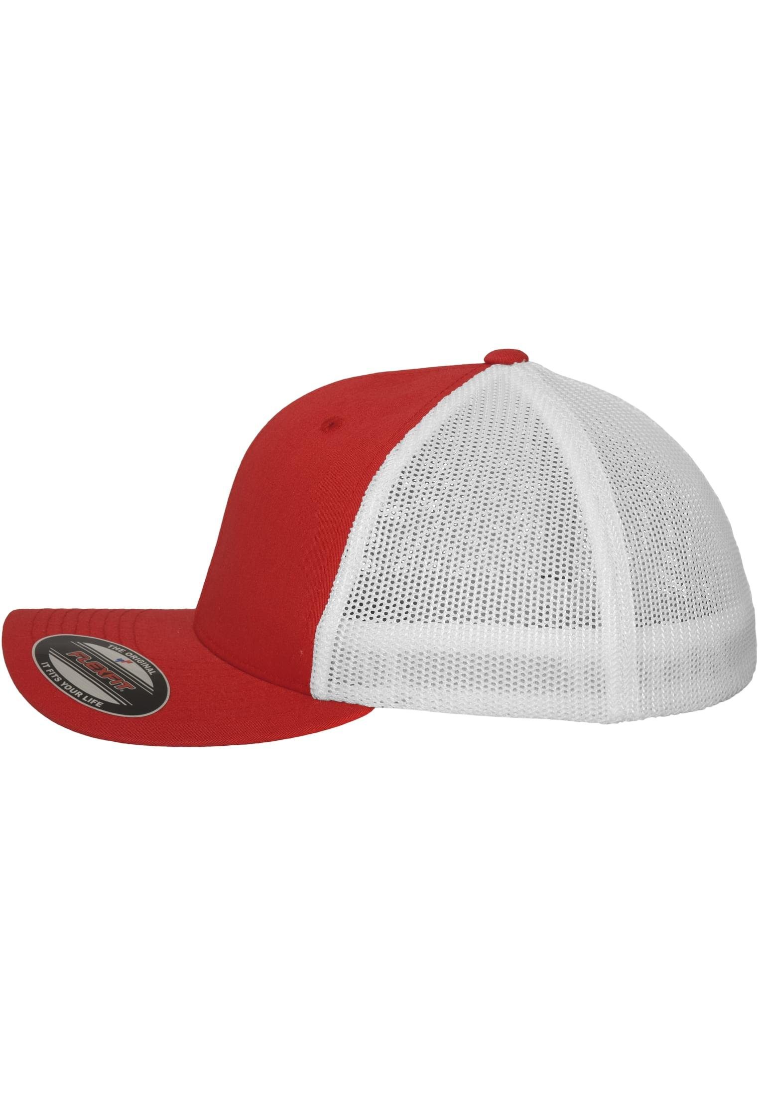 Flexfit Flex Cap Trucker Accessoires red/white Flexfit Mesh 2-Tone