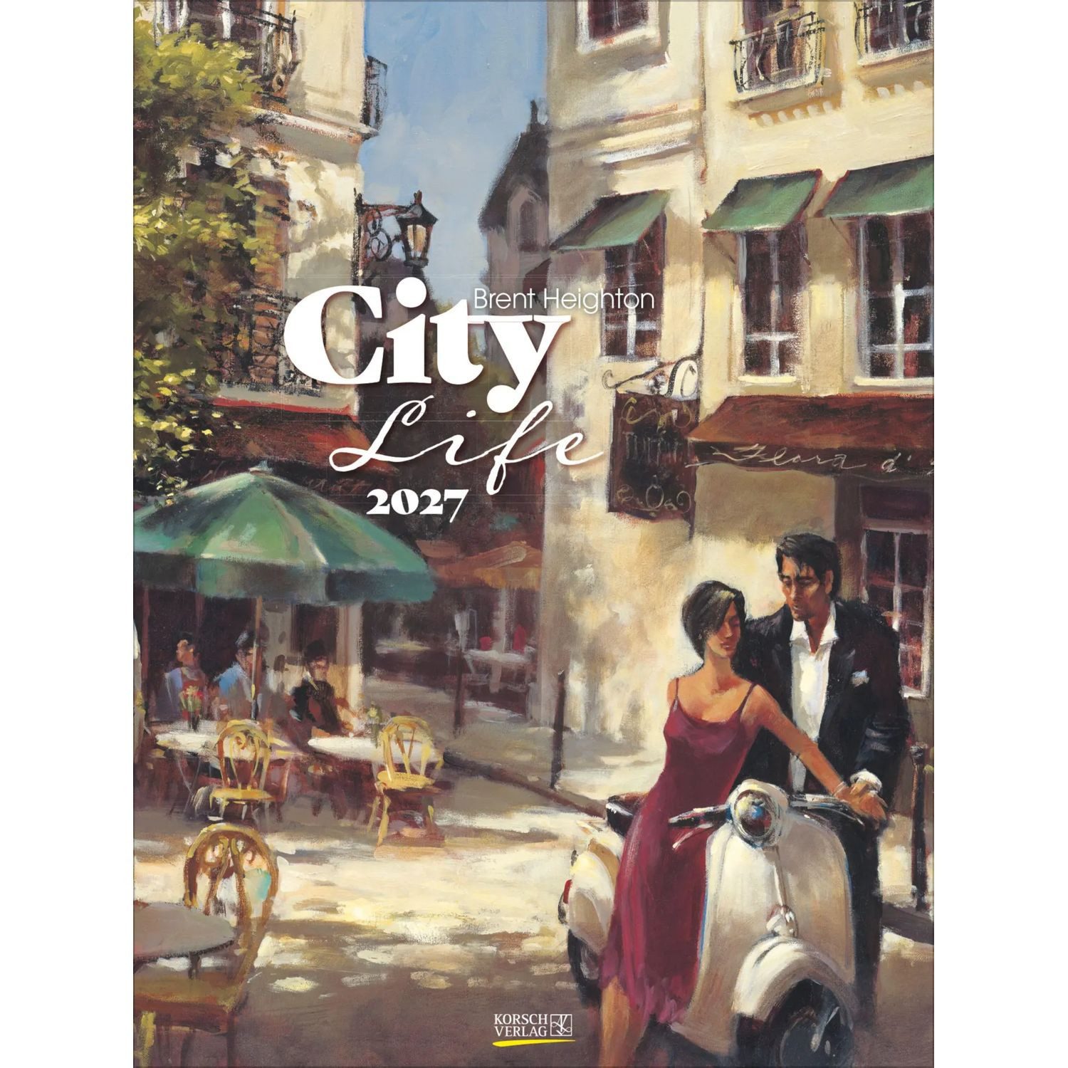 Korsch Verlag Wandkalender City Life 2027