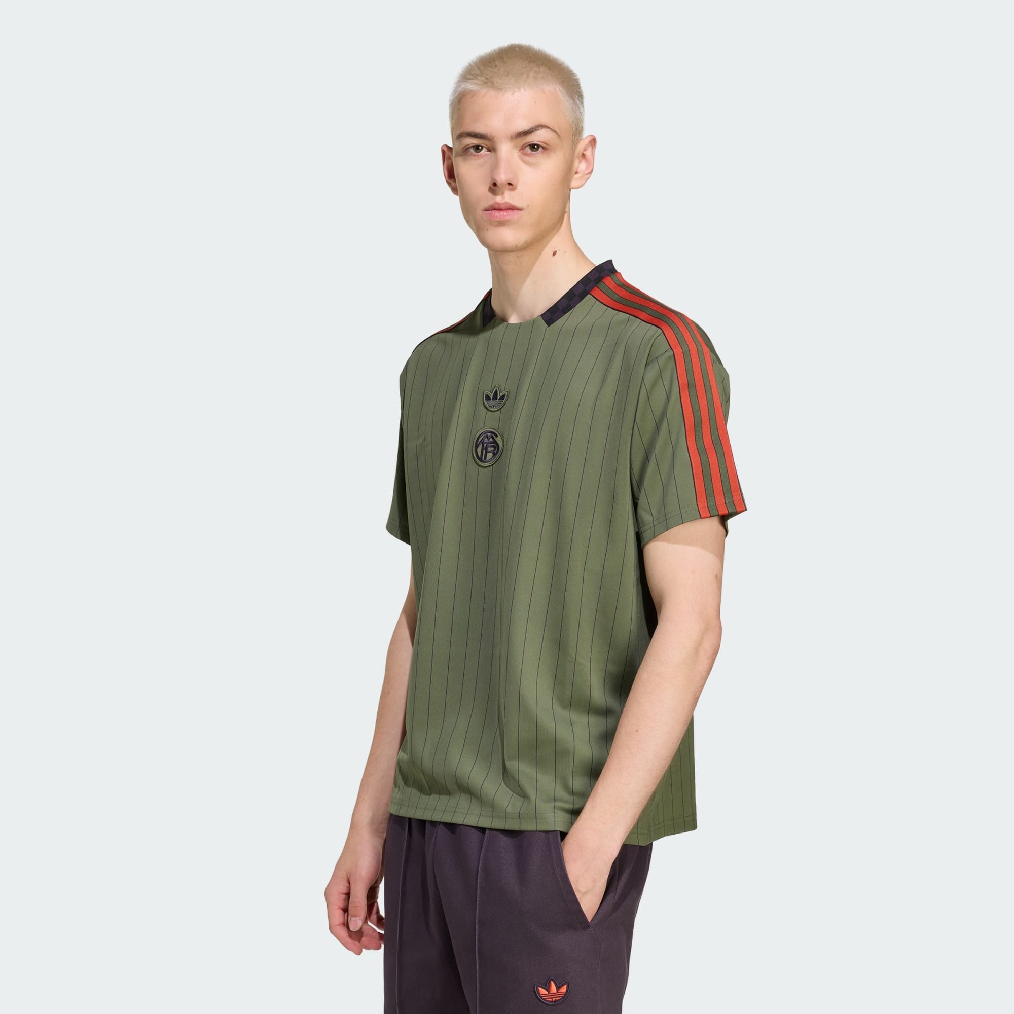 adidas Originals T-Shirt FC BAYERN MÜNCHEN TERRACE ICONS JERSEY (1-tlg) günstig online kaufen