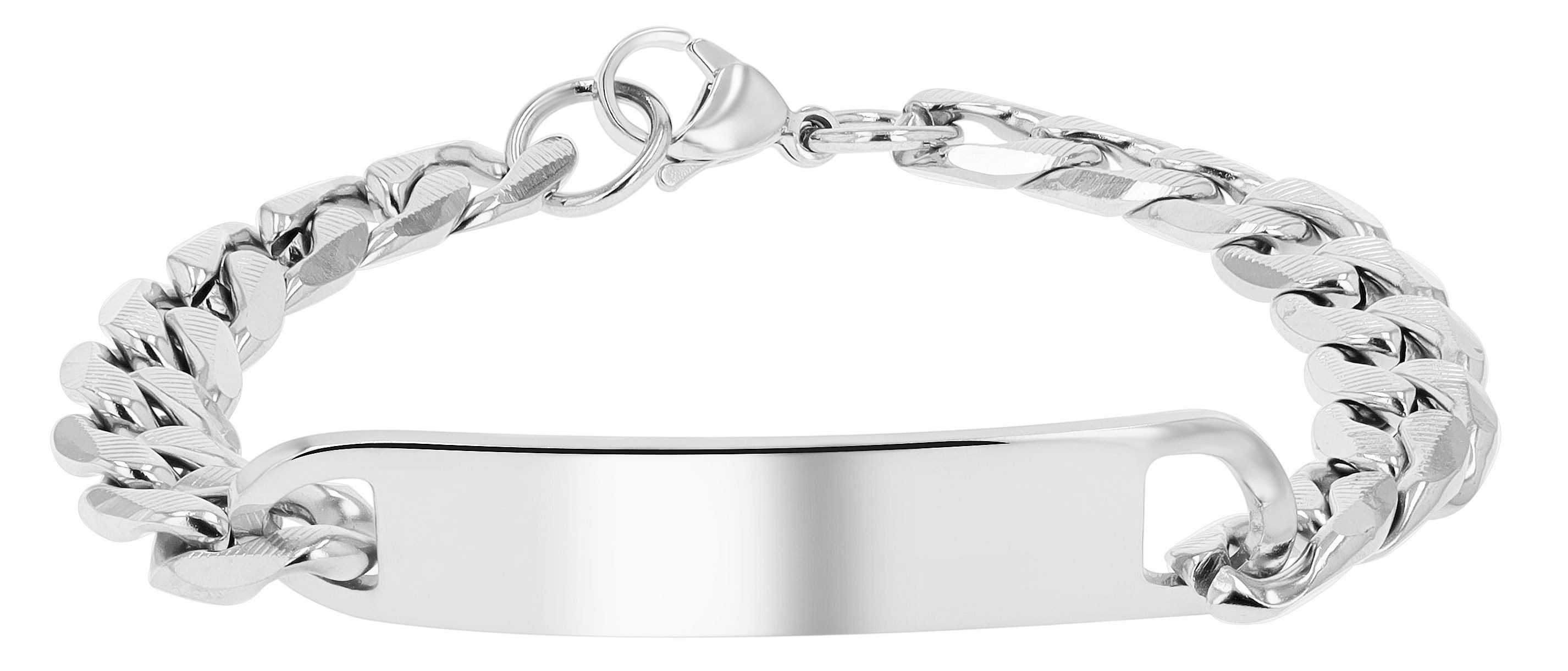 Armband Armband – Panzerarmband aus Edelstahl 21 cm