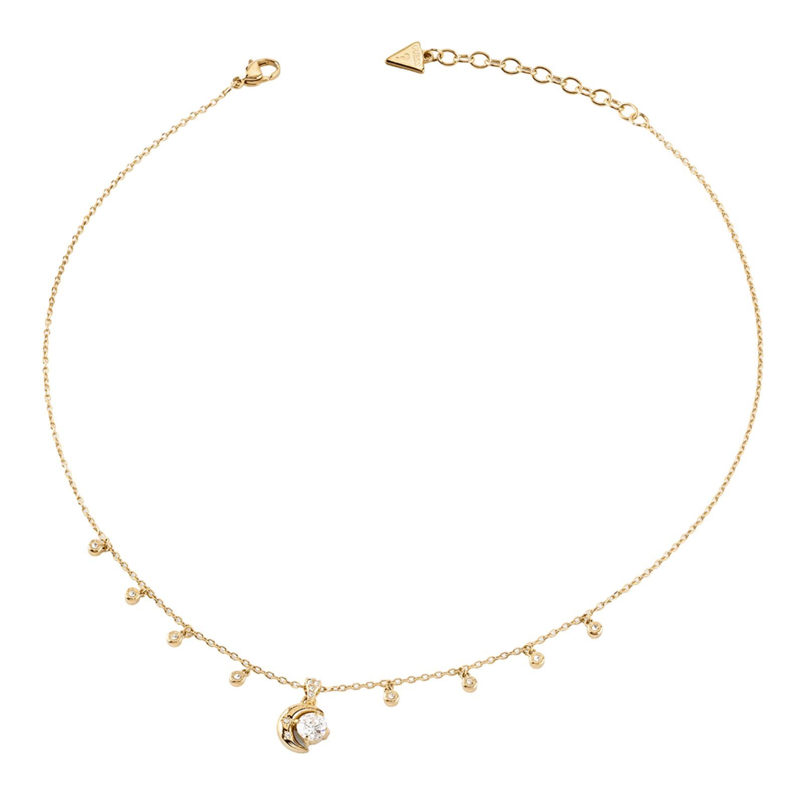 Guess Gliederkette 16-18" Pave Fringes