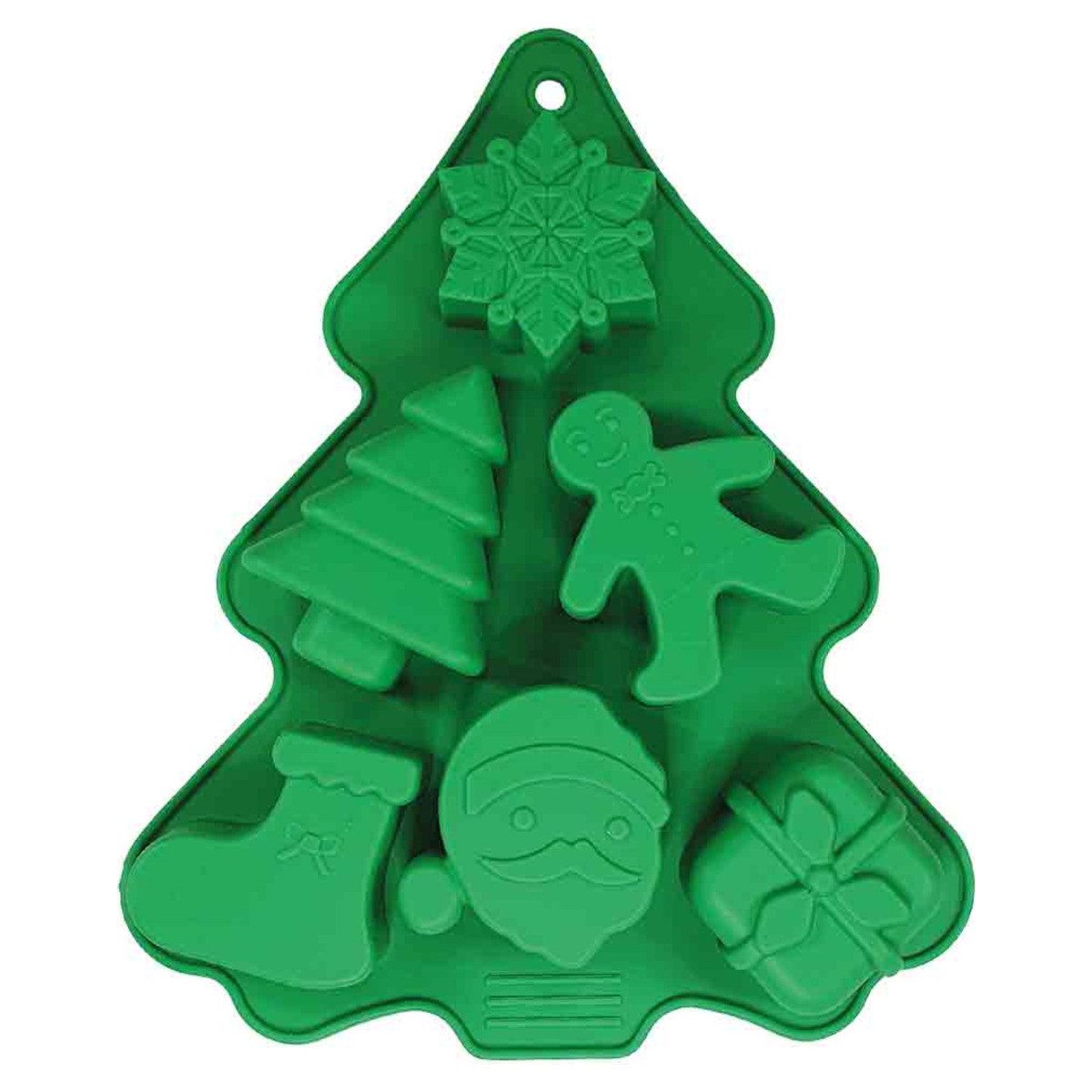 Nobby Back-Set Silikon Backform Xmas grün