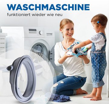 VIOKS Türdichtband Türmanschette Ersatz für Bosch 00686004, mit 3 Löchern zur Entwässerung für Waschmaschine