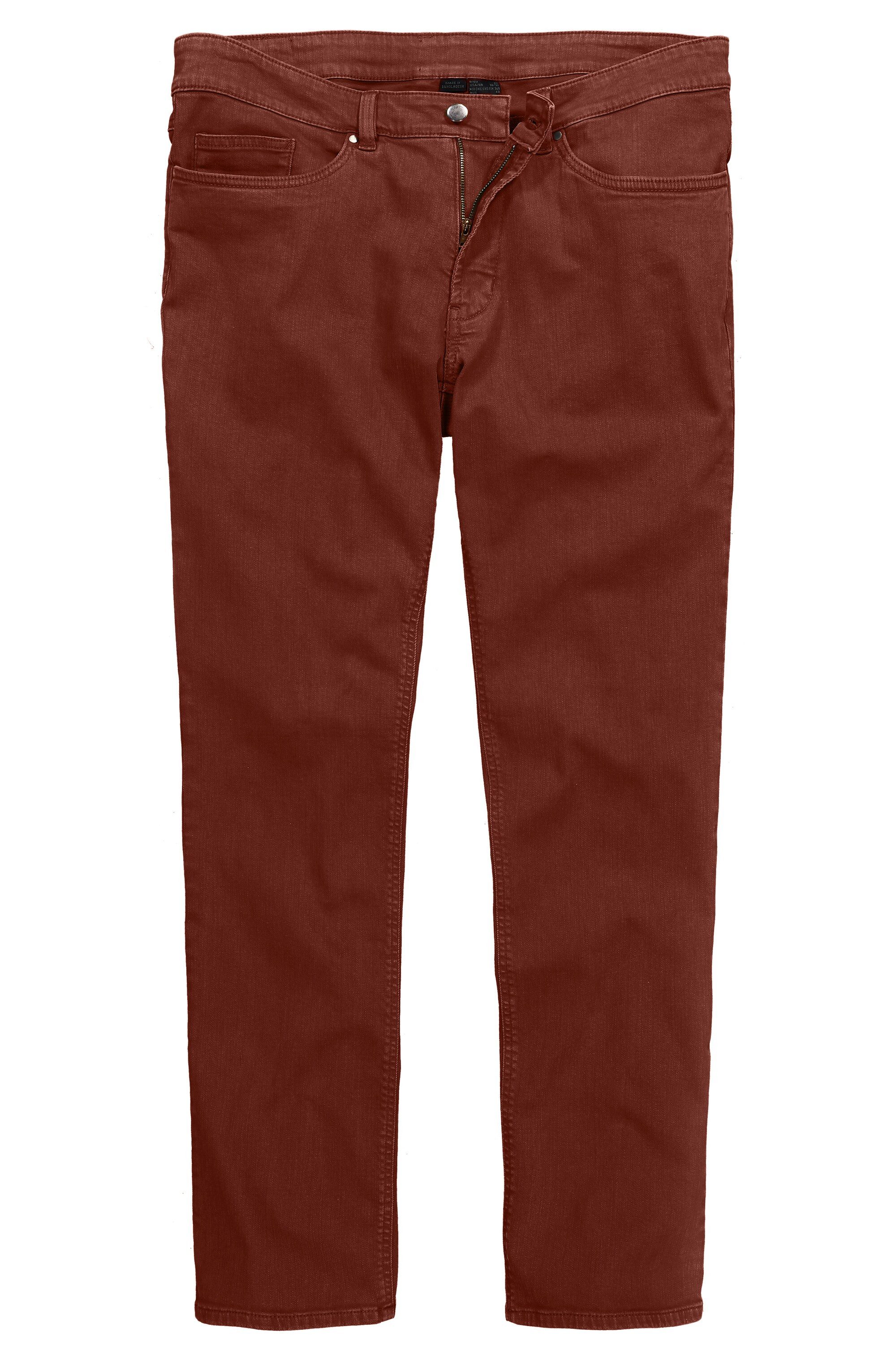 Men Plus 5-Pocket-Jeans Men+ Color-Jeans Denim Bauchfit Regular Fit bis 72 günstig online kaufen